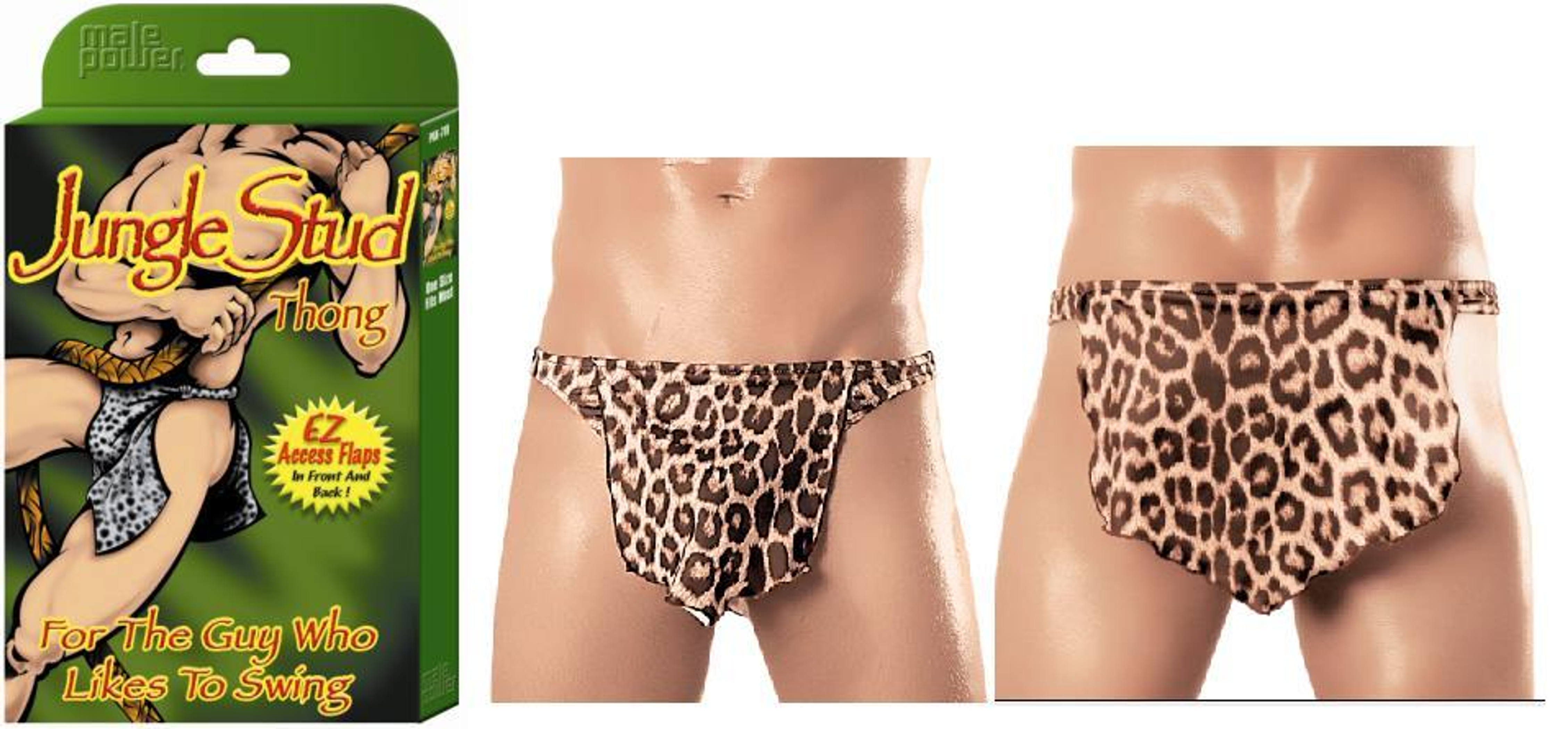 Male Power Jungle Stud Loin Cloth | Costume