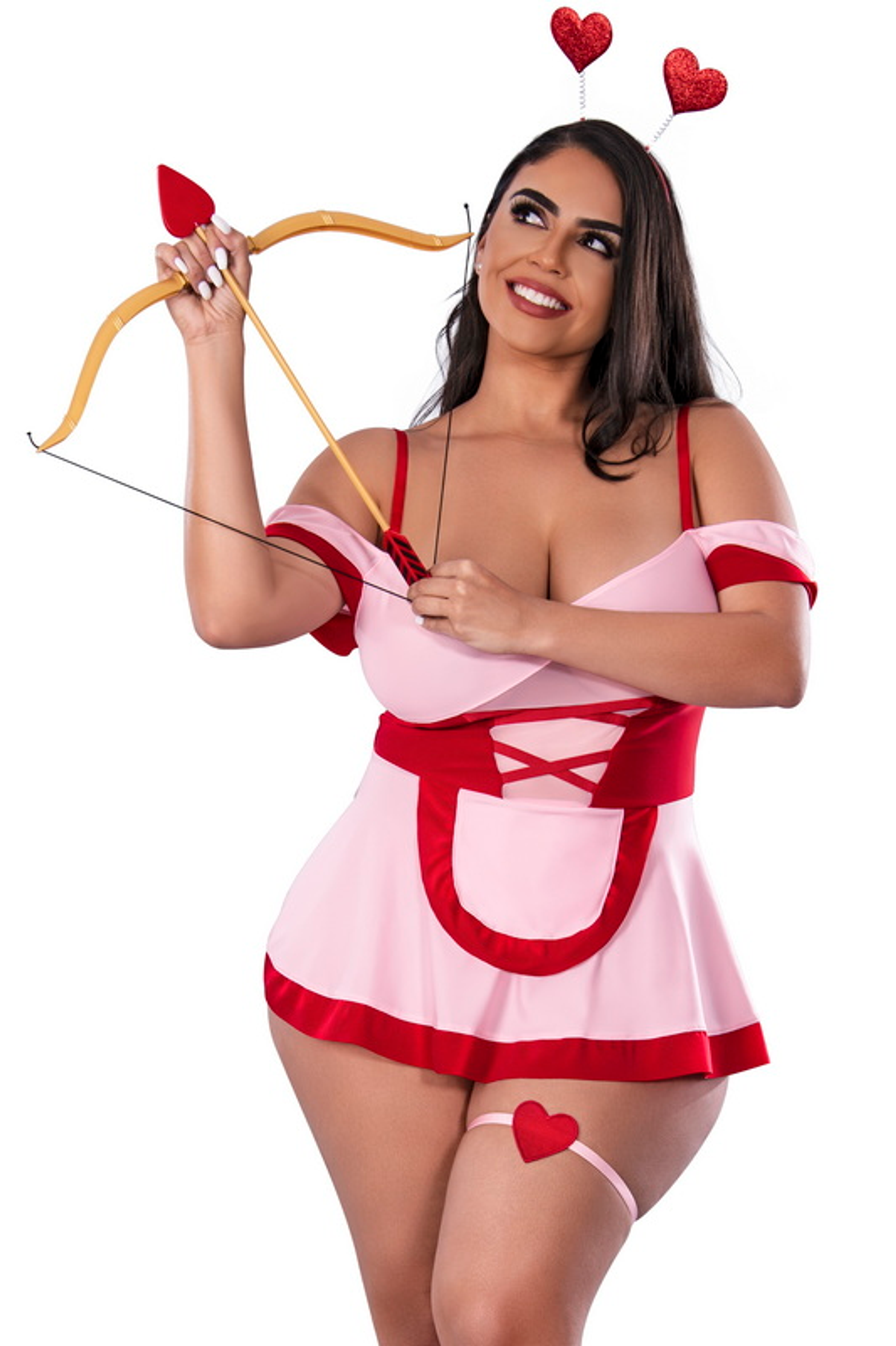 Cupid Cutie Costume Pink 2XL | Flirty Roleplay Lingerie