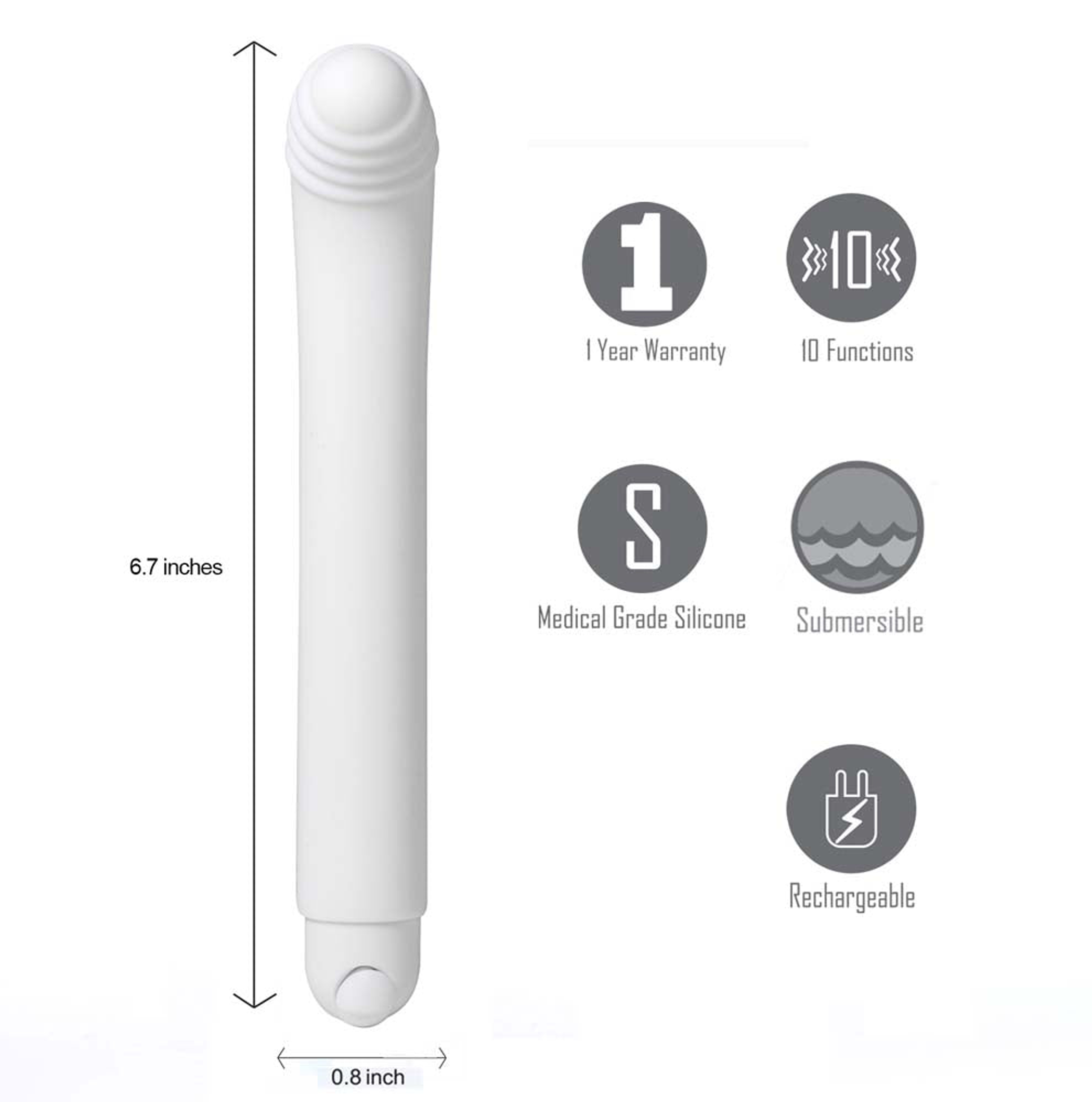 Misty Rechargeable G-Spot Bullet Vibrator