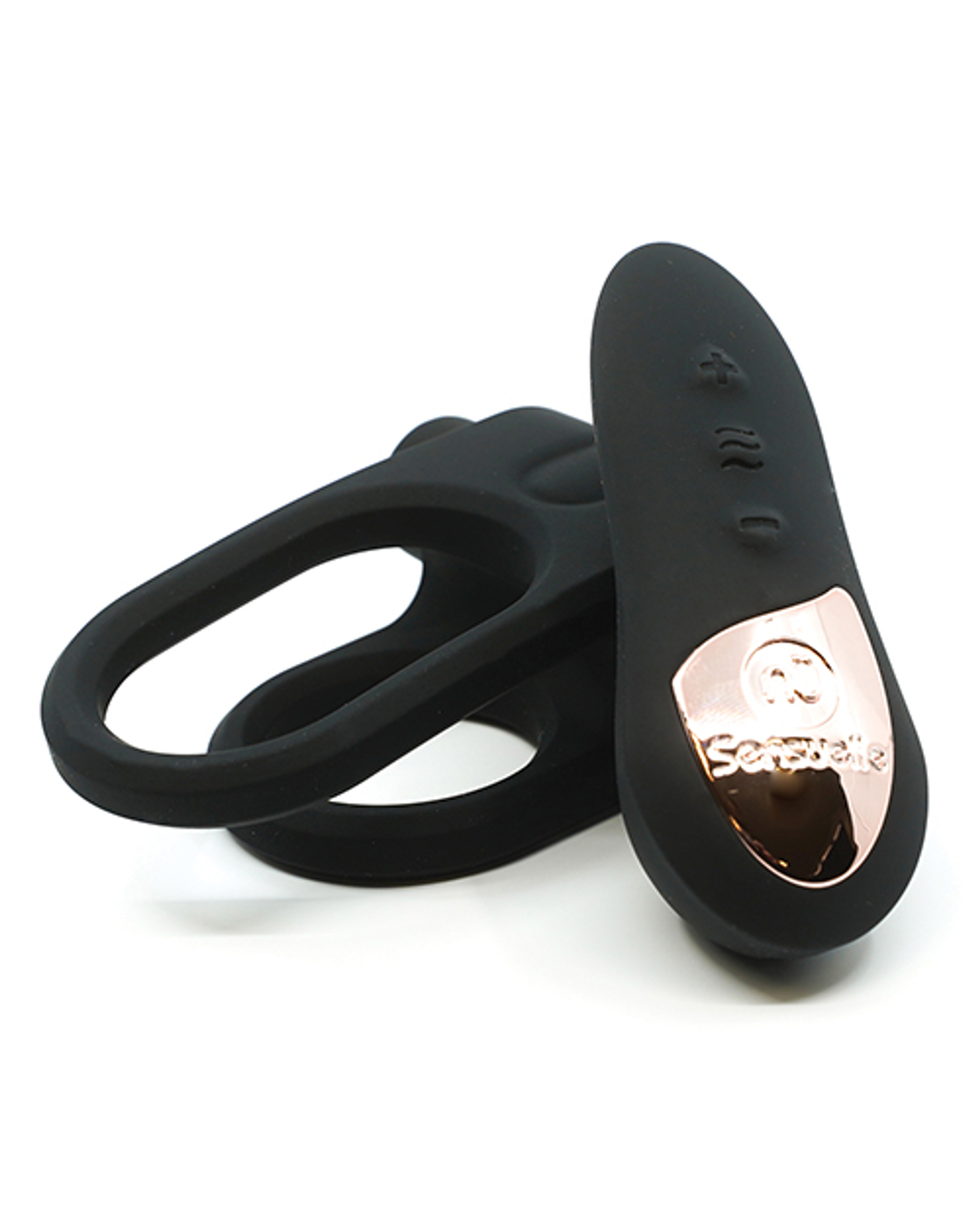 Sensuelle XLR8 Rechargeable Silicone Cock Ring – Black