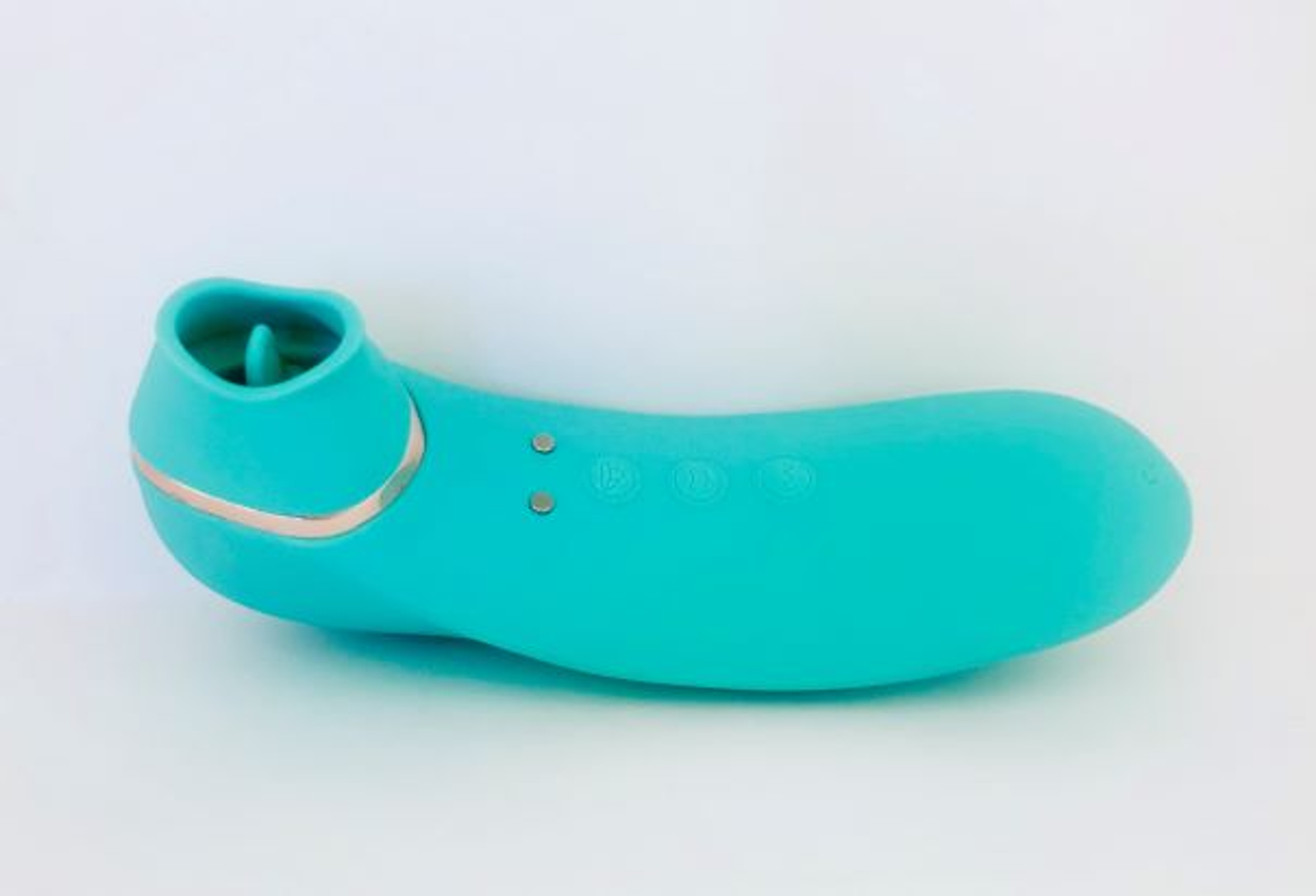 Sensuelle Trinitii Rechargeable Vibrator in Electric Blue