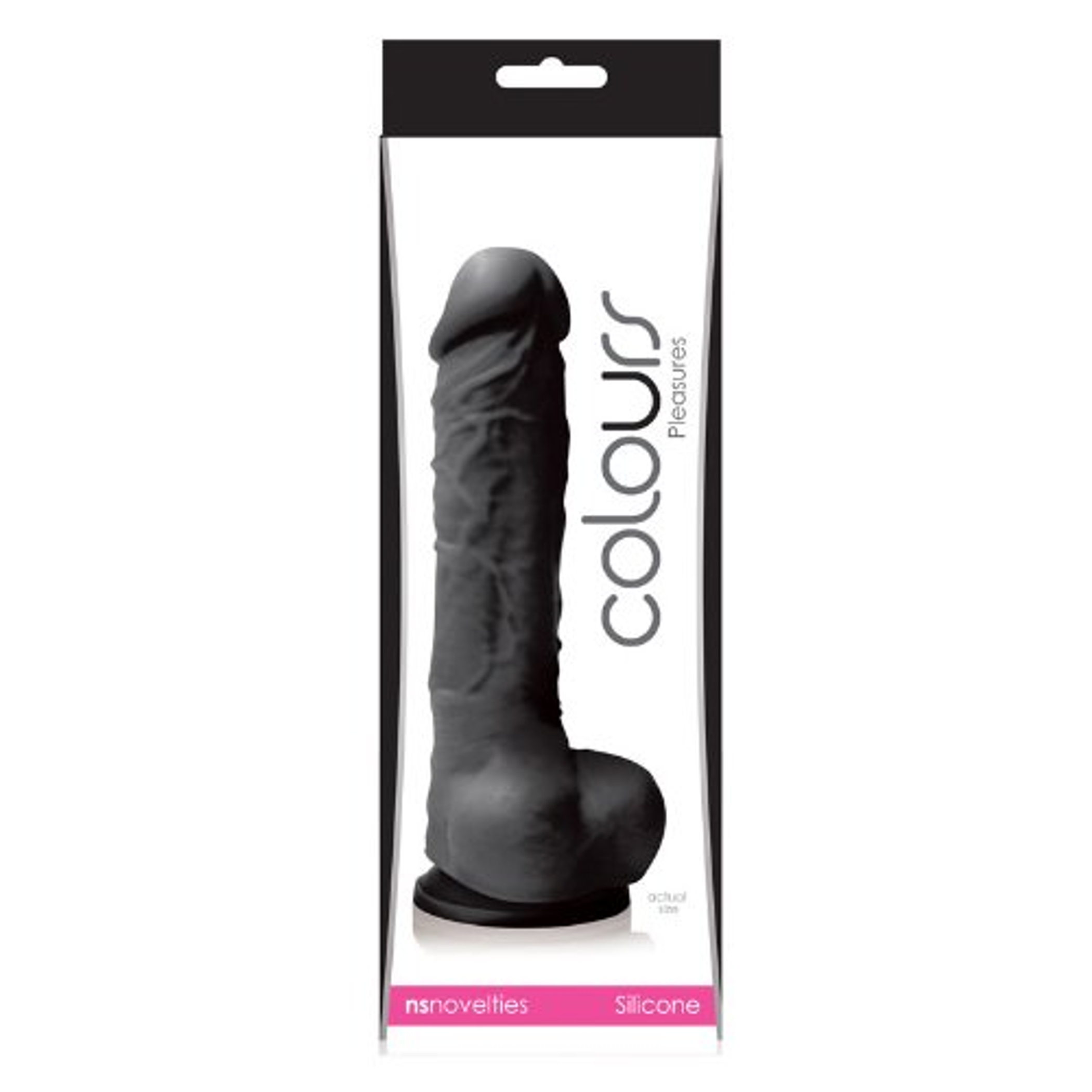 Colours Pleasures 5-Inch Dildo Black