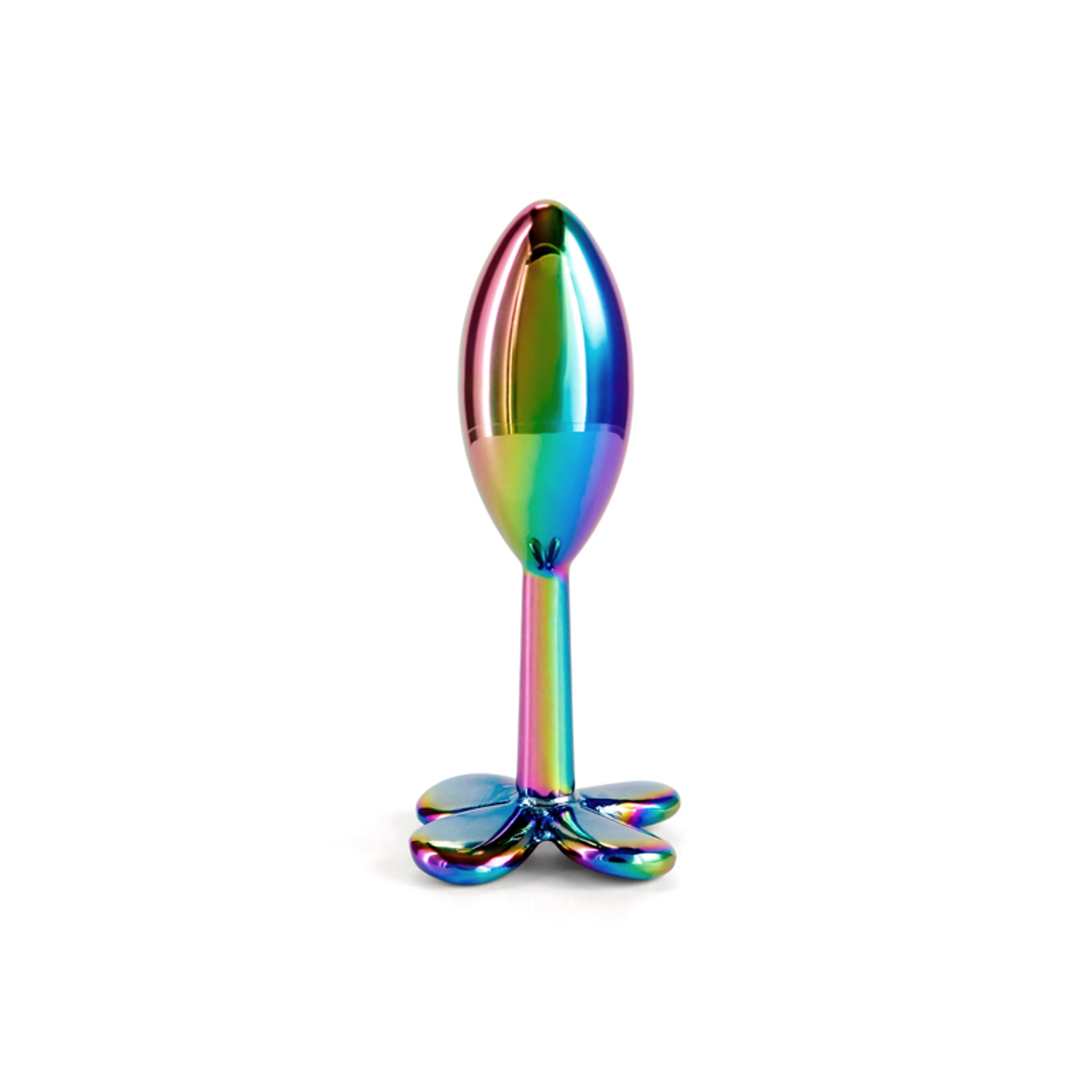 Rear Assets Clover Multicolor Butt Plug