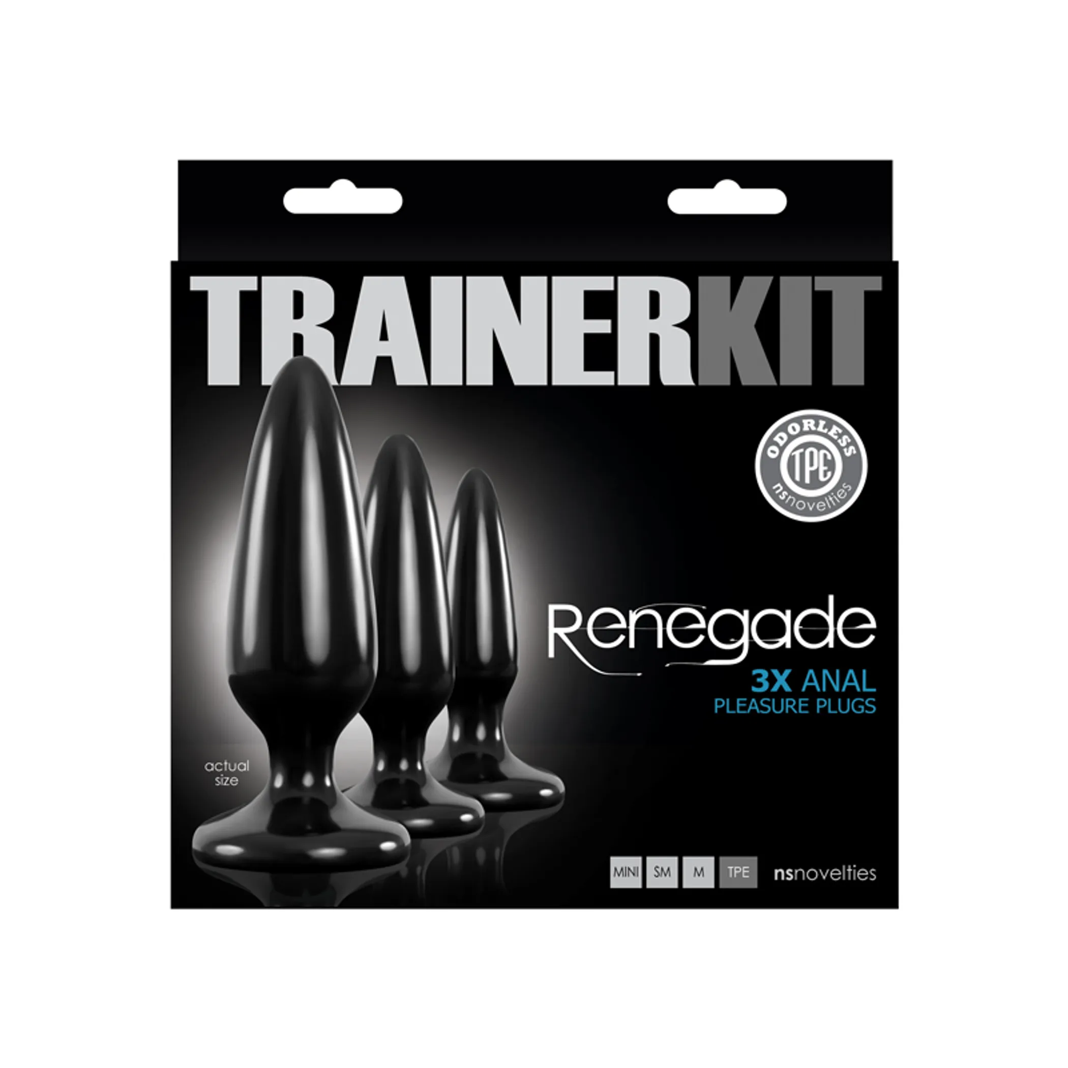 Renegade Pleasure Plug 3-Piece Trainer Kit