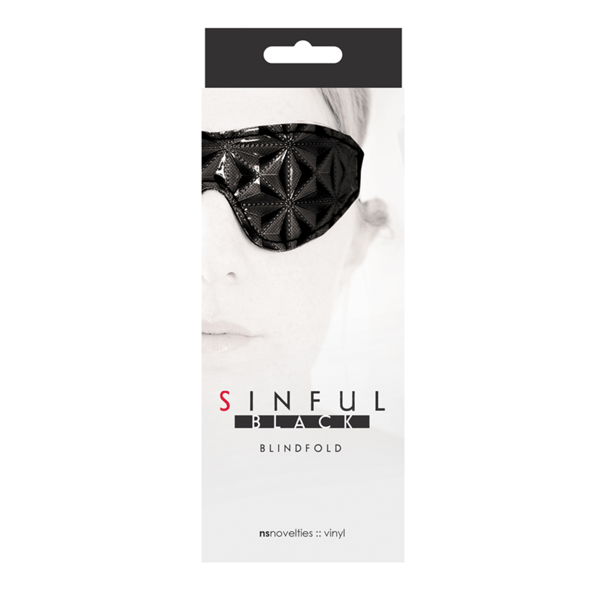 Sinful Blindfold in Black – Soft Sensory-Play Blindfold