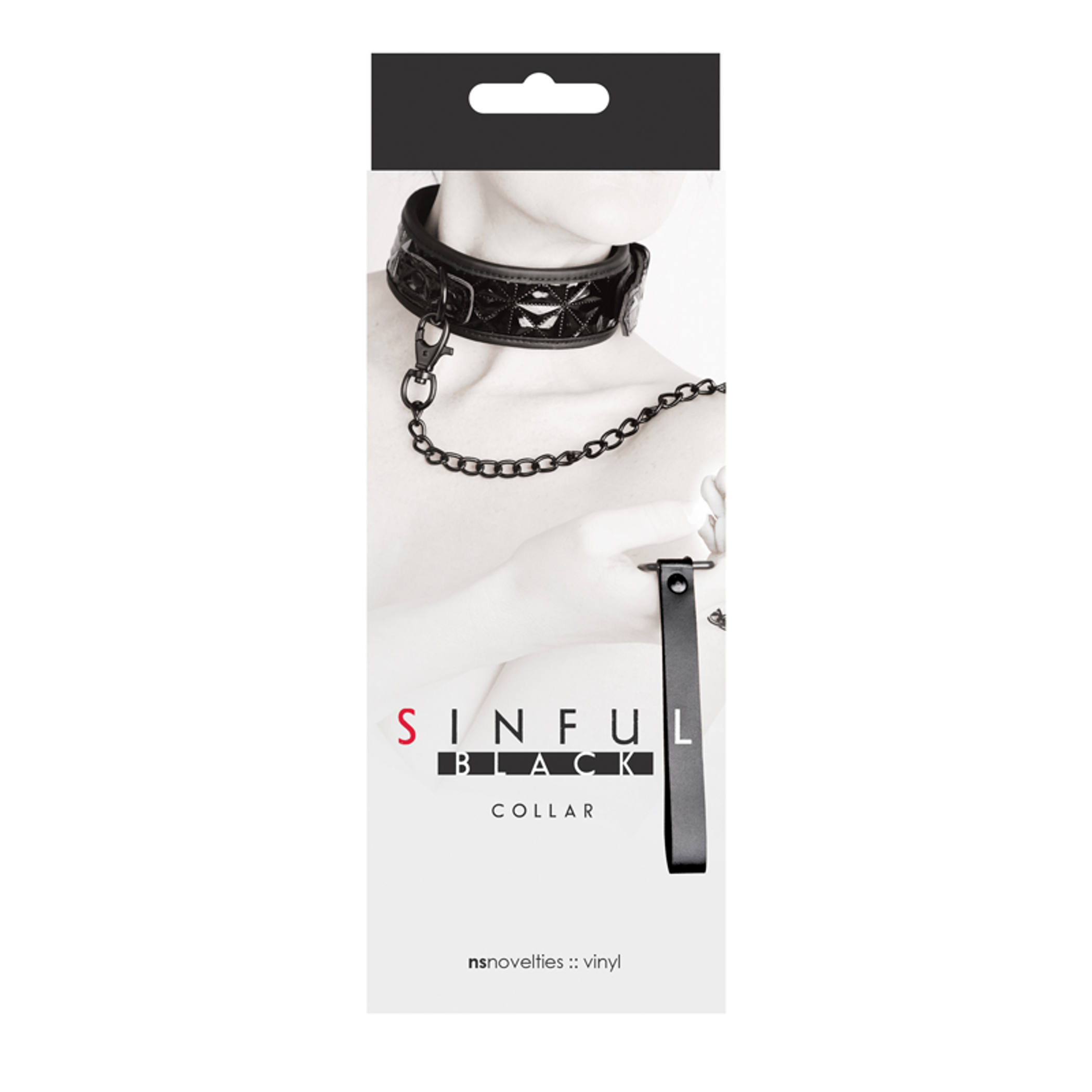 Sinful 2-Inch Black Collar