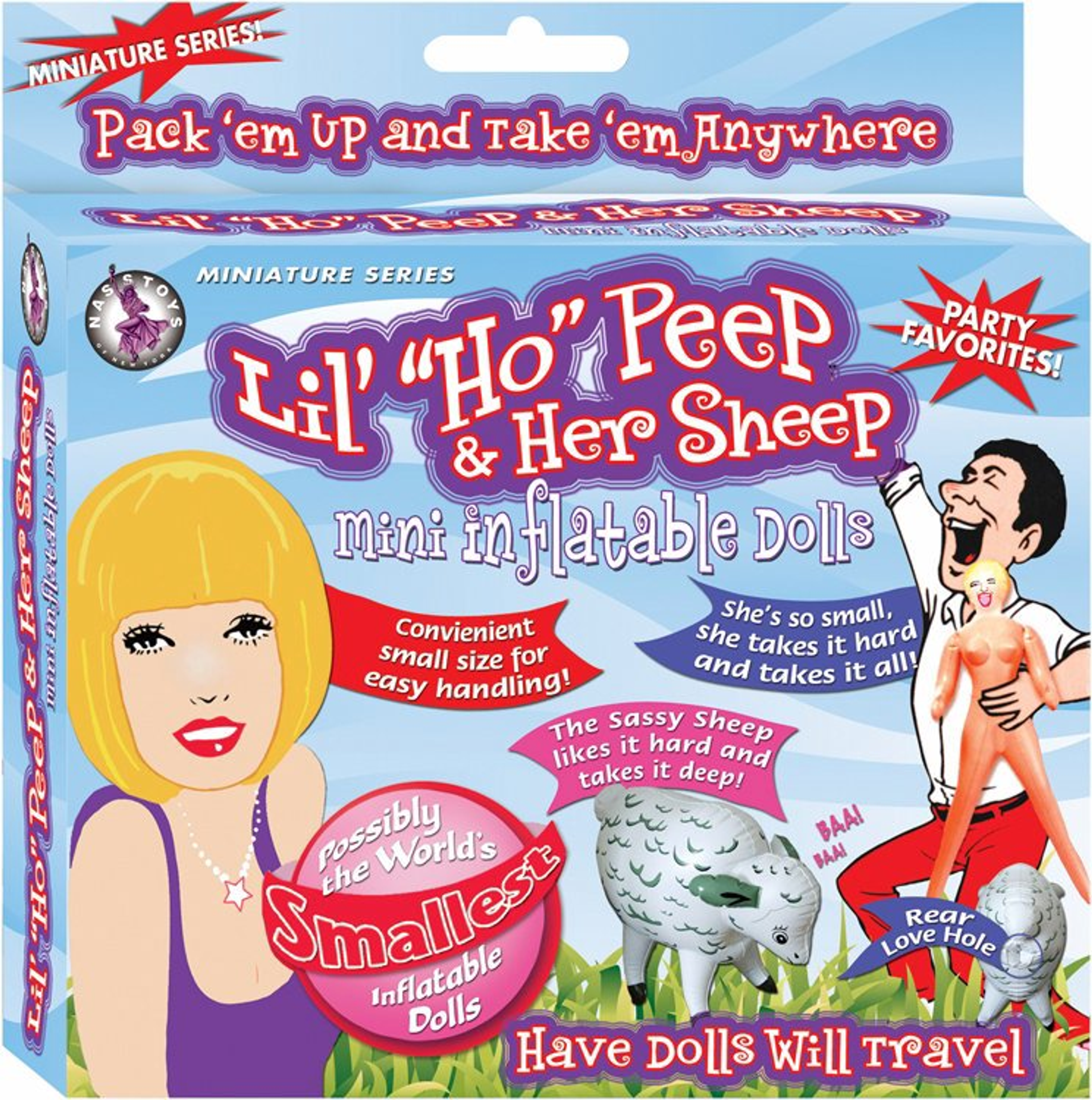 Lil Ho Peep & Her Sheep – Naughty Novelty Gag Gift