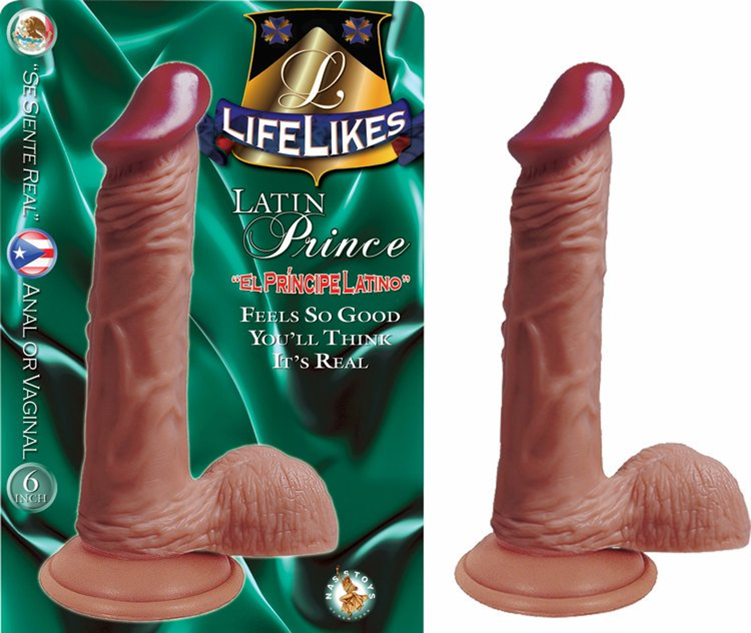 Lifelike Latin Prince Novelty Toy