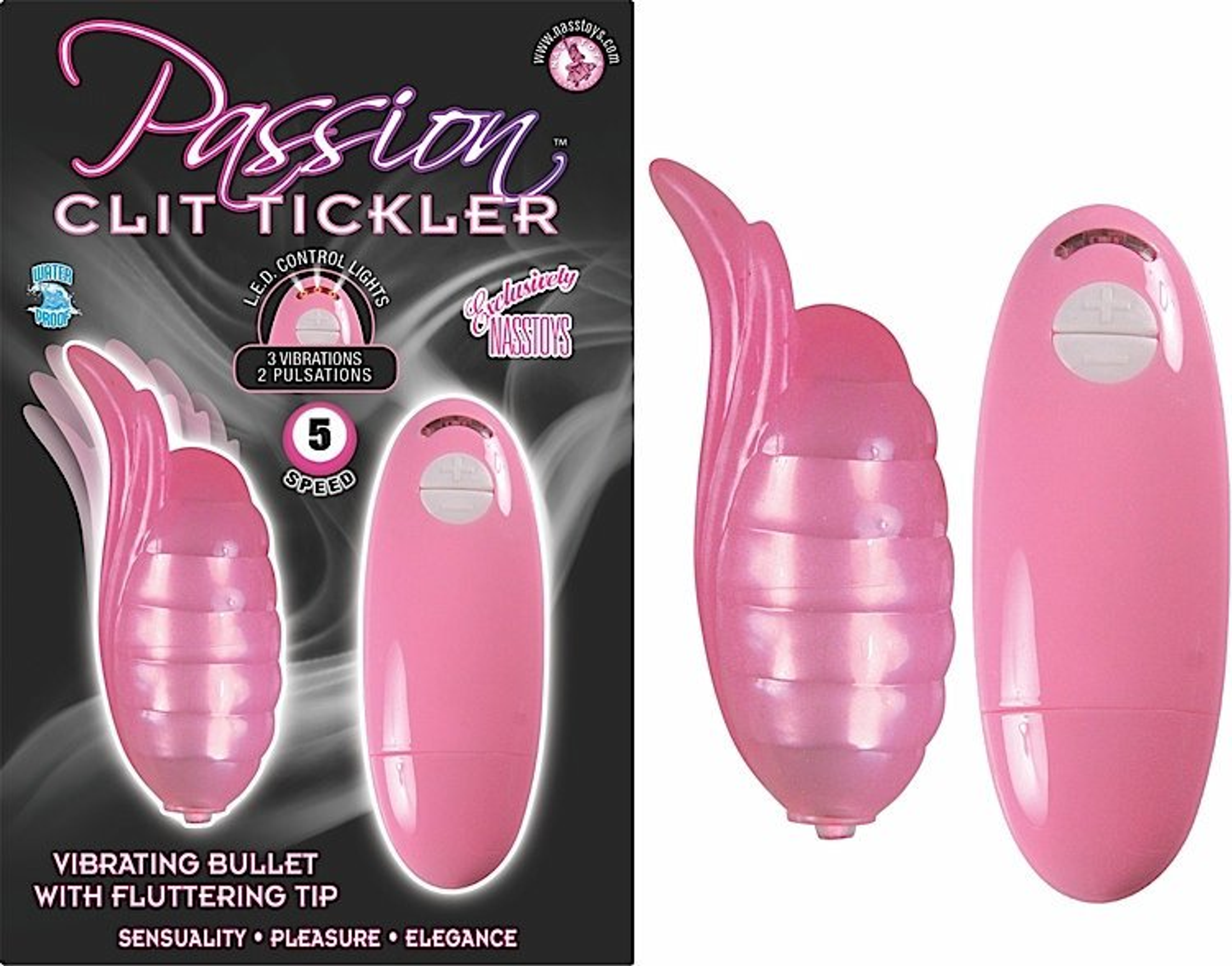 Passion Clit Tickler (Pink) – Targeted Clitoral Tease