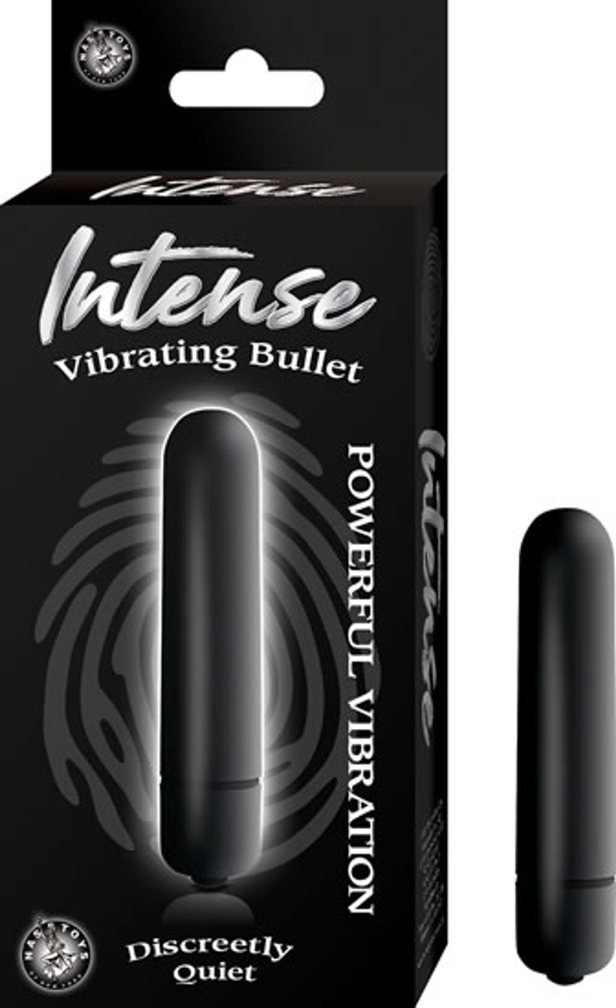 Intense Vibrating Bullet Black | Compact Powerhouse