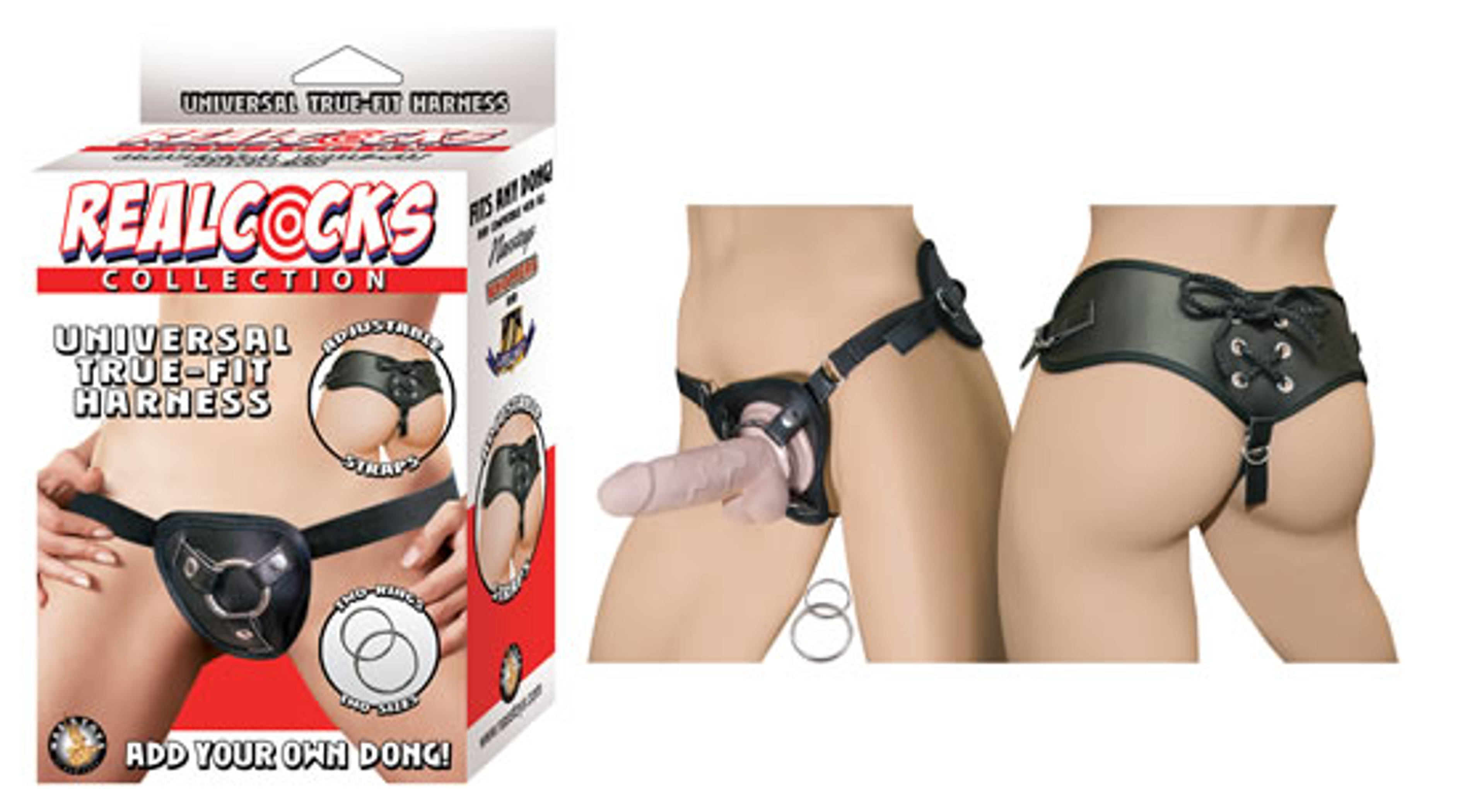 Real Cocks Universal True Fit Harness