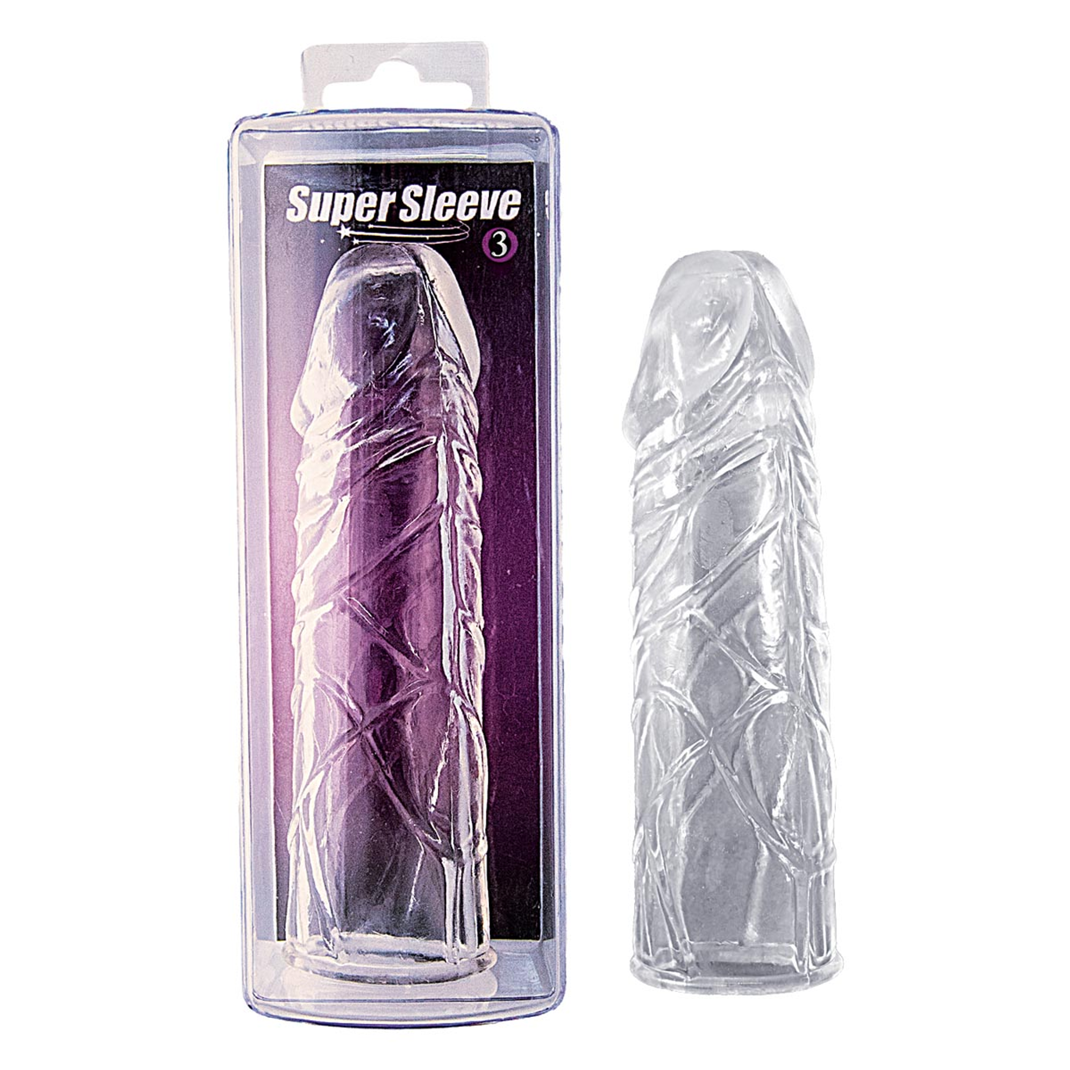Super Sleeve 3 Clear | Penis Extension Sleeve