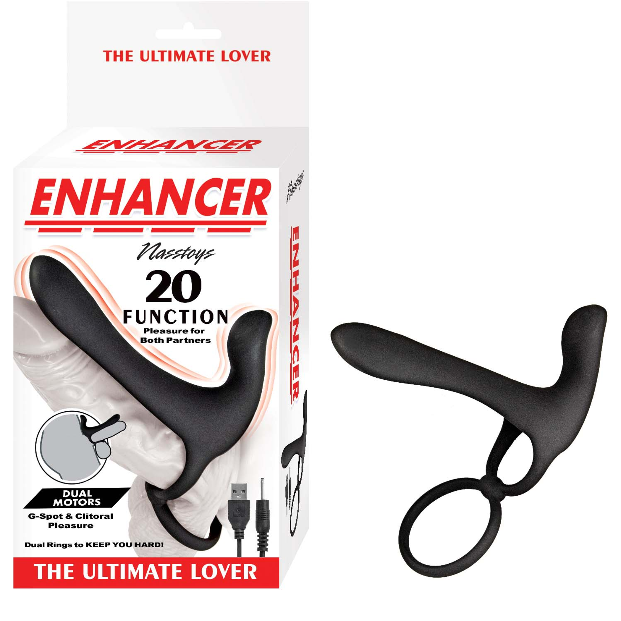 Ultimate Lover Enhancer Vibrator | Black
