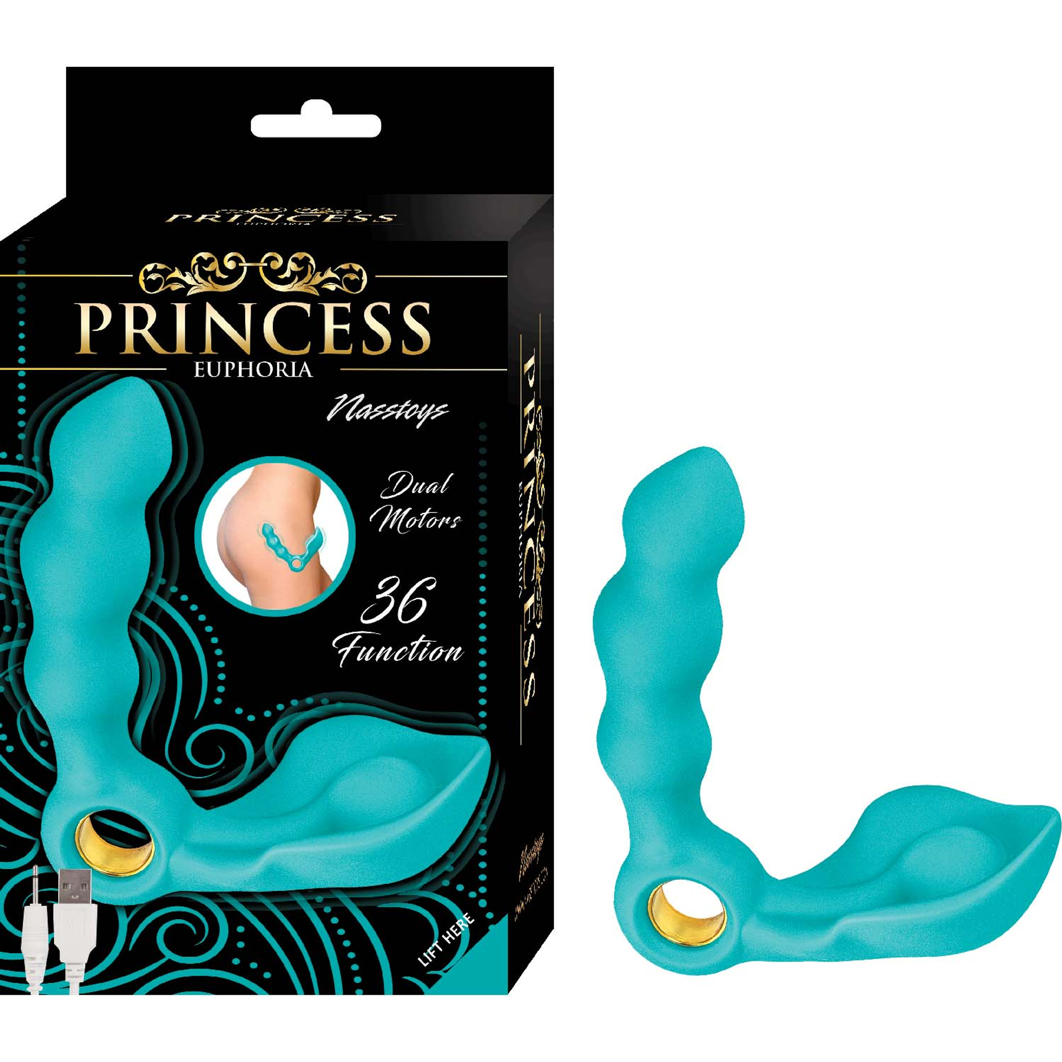 Princess Euphoria Blue Elegant Vibrator