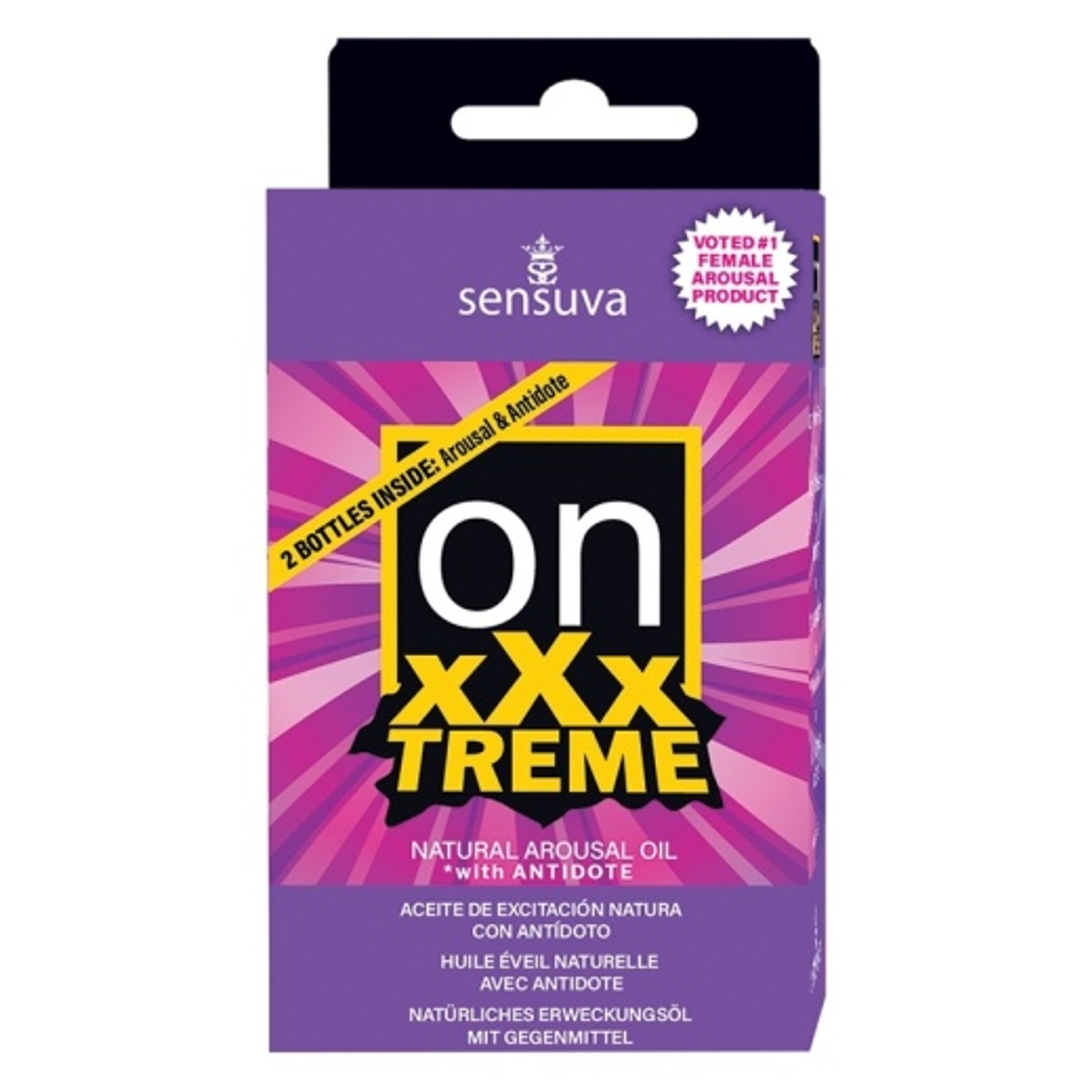 ON XXXtreme Arousal Oil 0.17 fl oz with Antidote Oil – Sensation Set