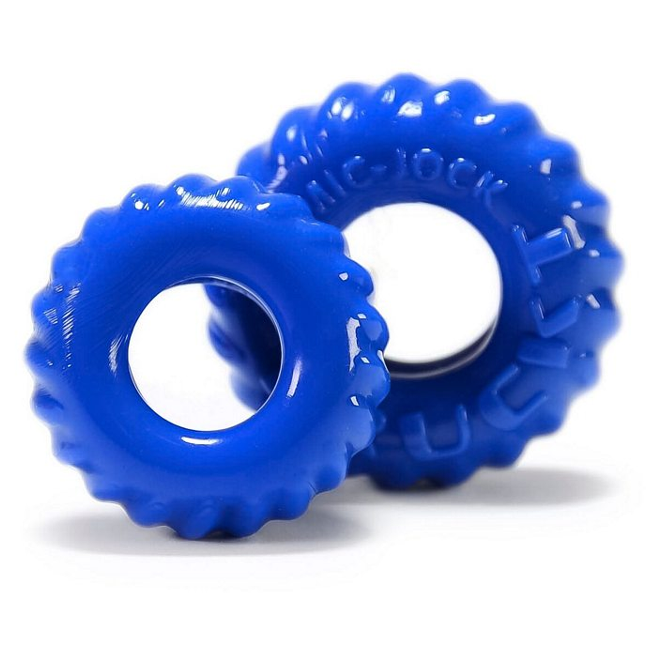 TRUCKT 2 Piece Cock Ring Set Police Blue