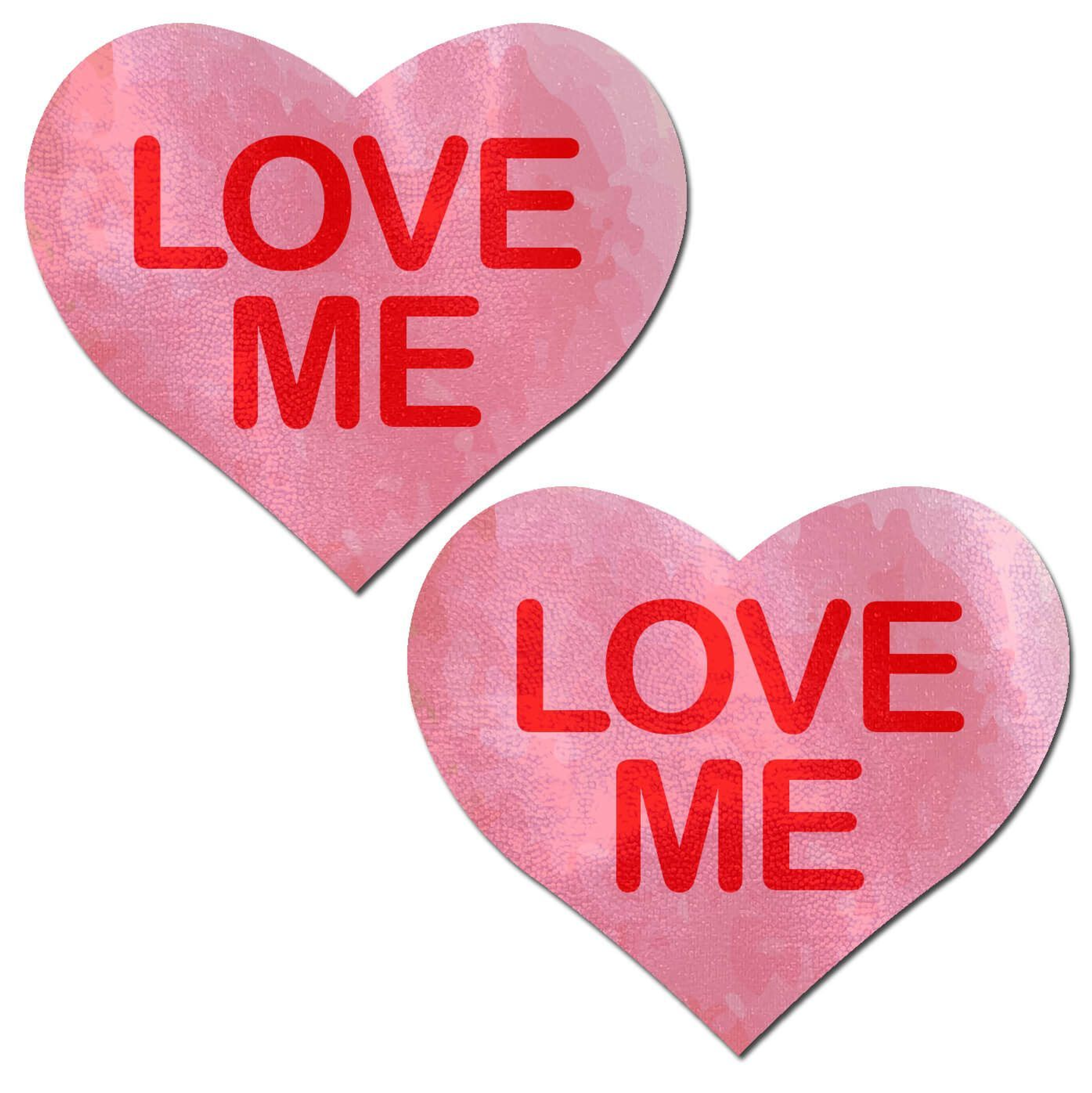 Pastease Love Me Heart Pink Nipple Pasties