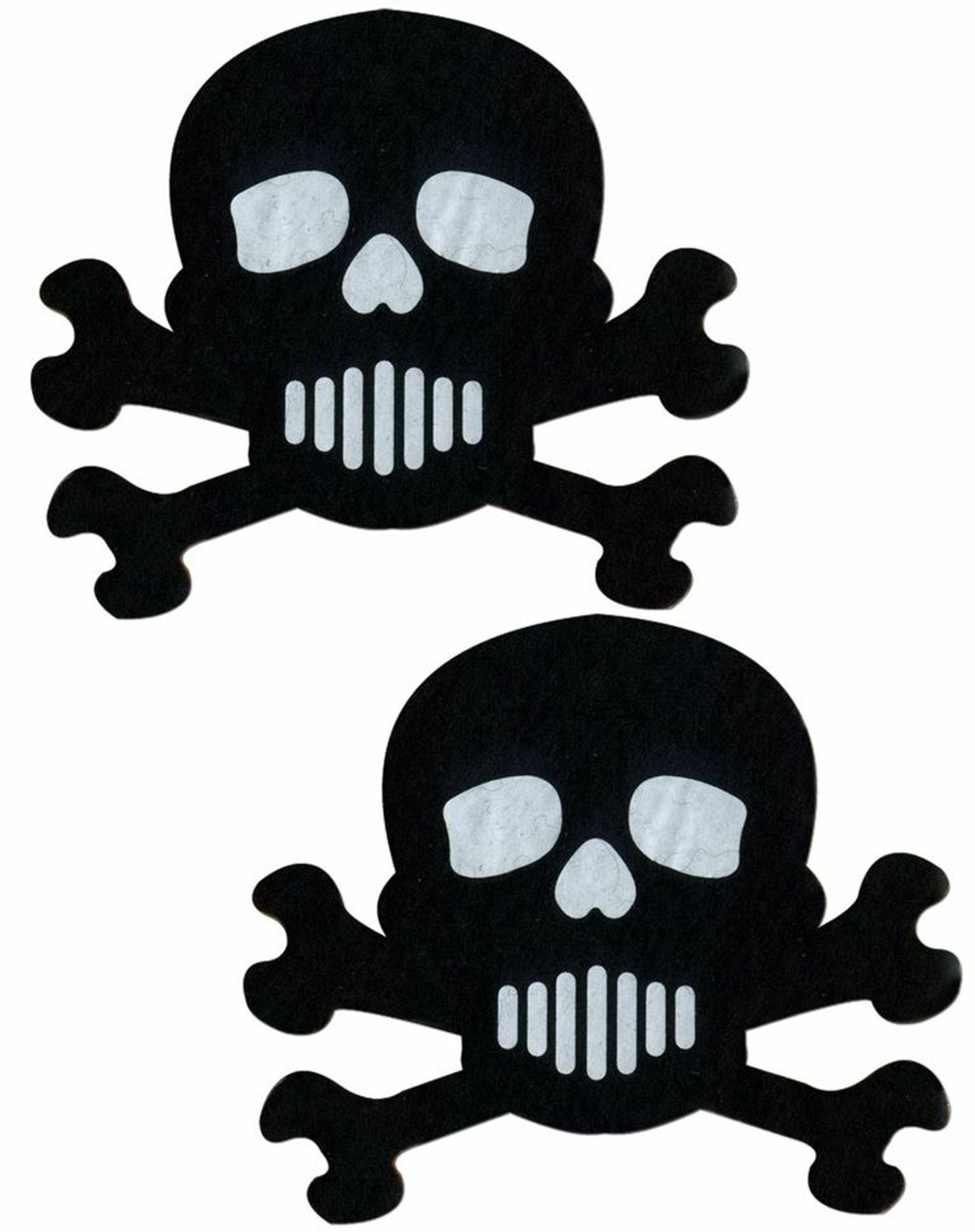 Pastease Skull & Crossbones Black Pasties