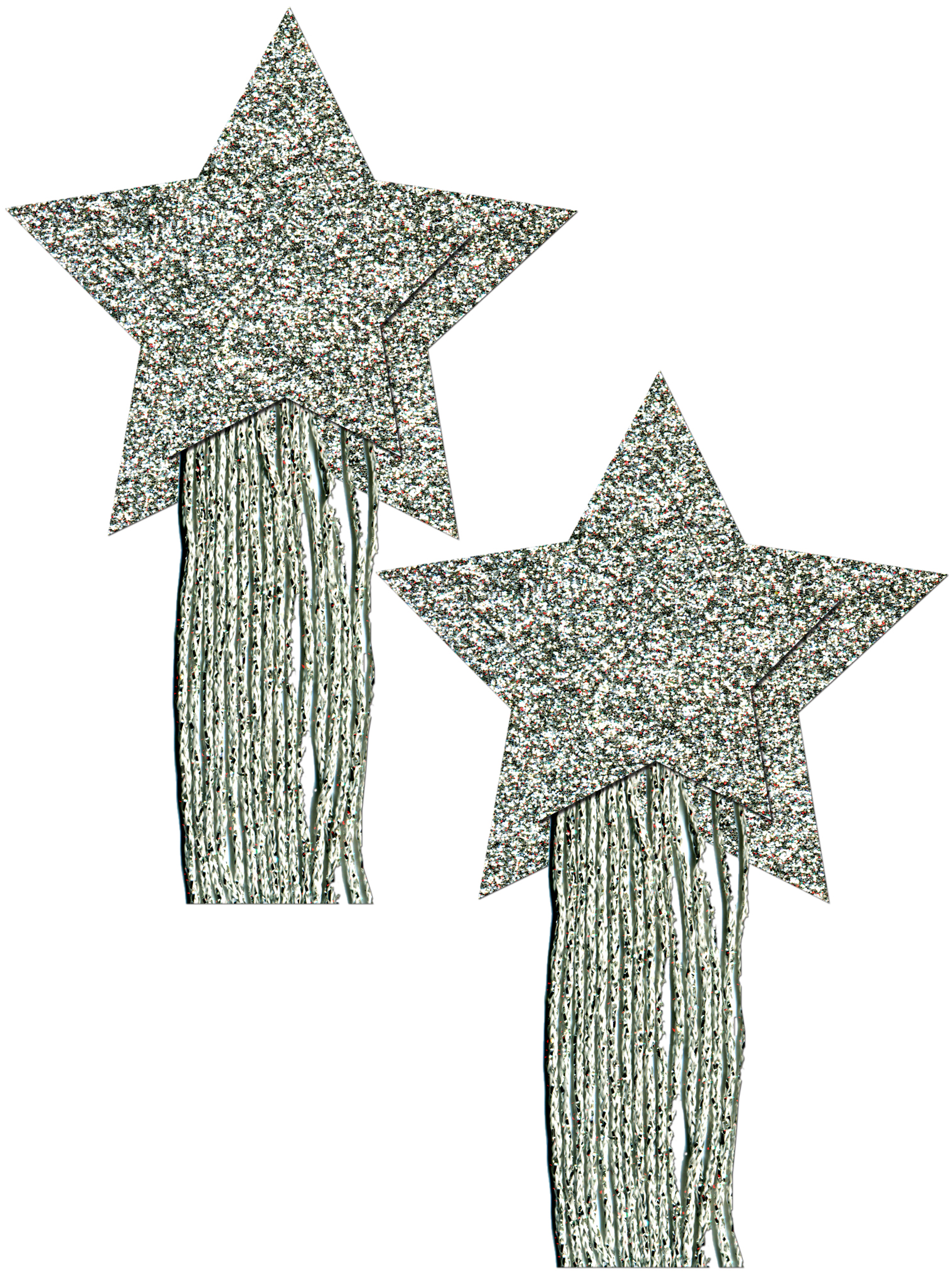 Star Tassel Silver Pasties