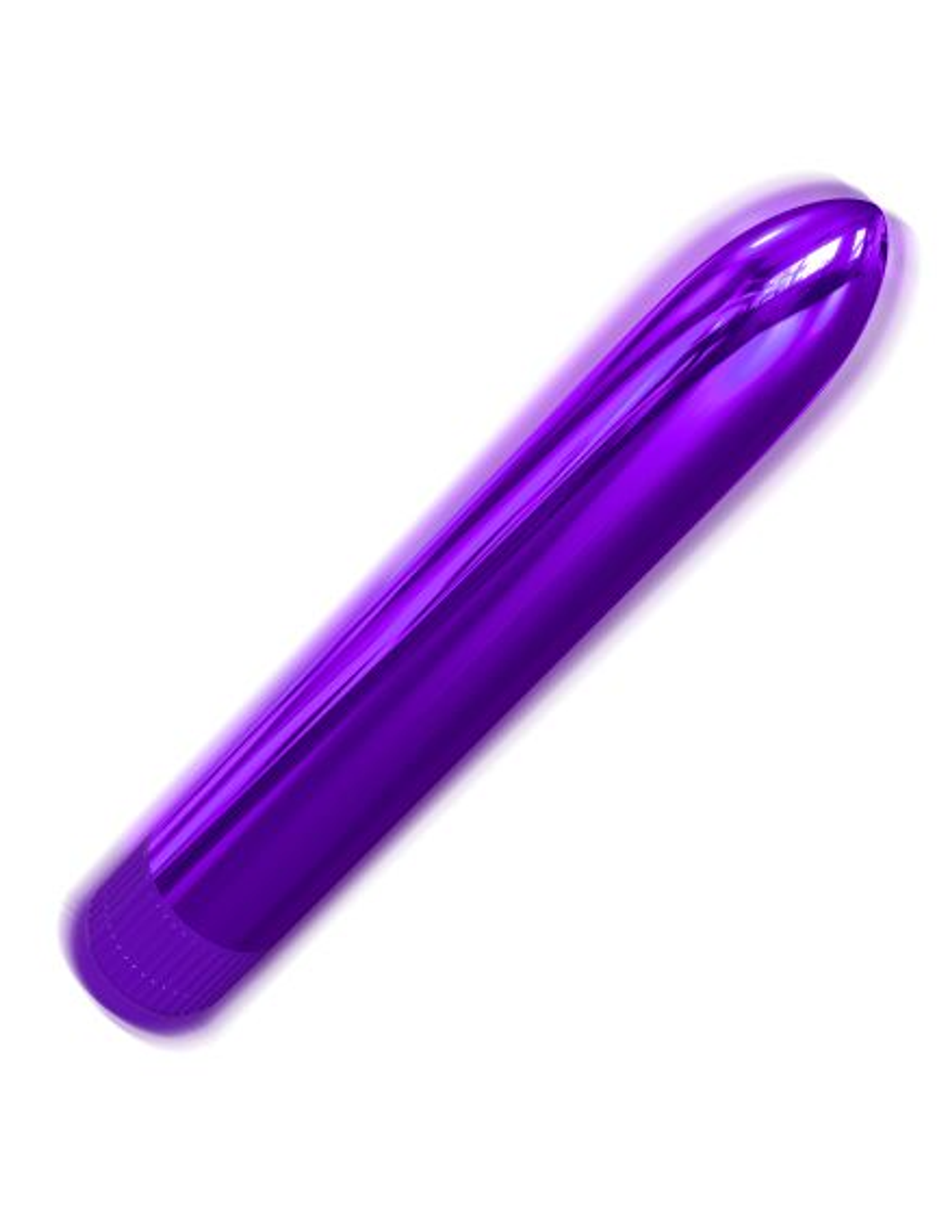 Classix Rocket Metallic Vibrator, Purple - 7 Inch