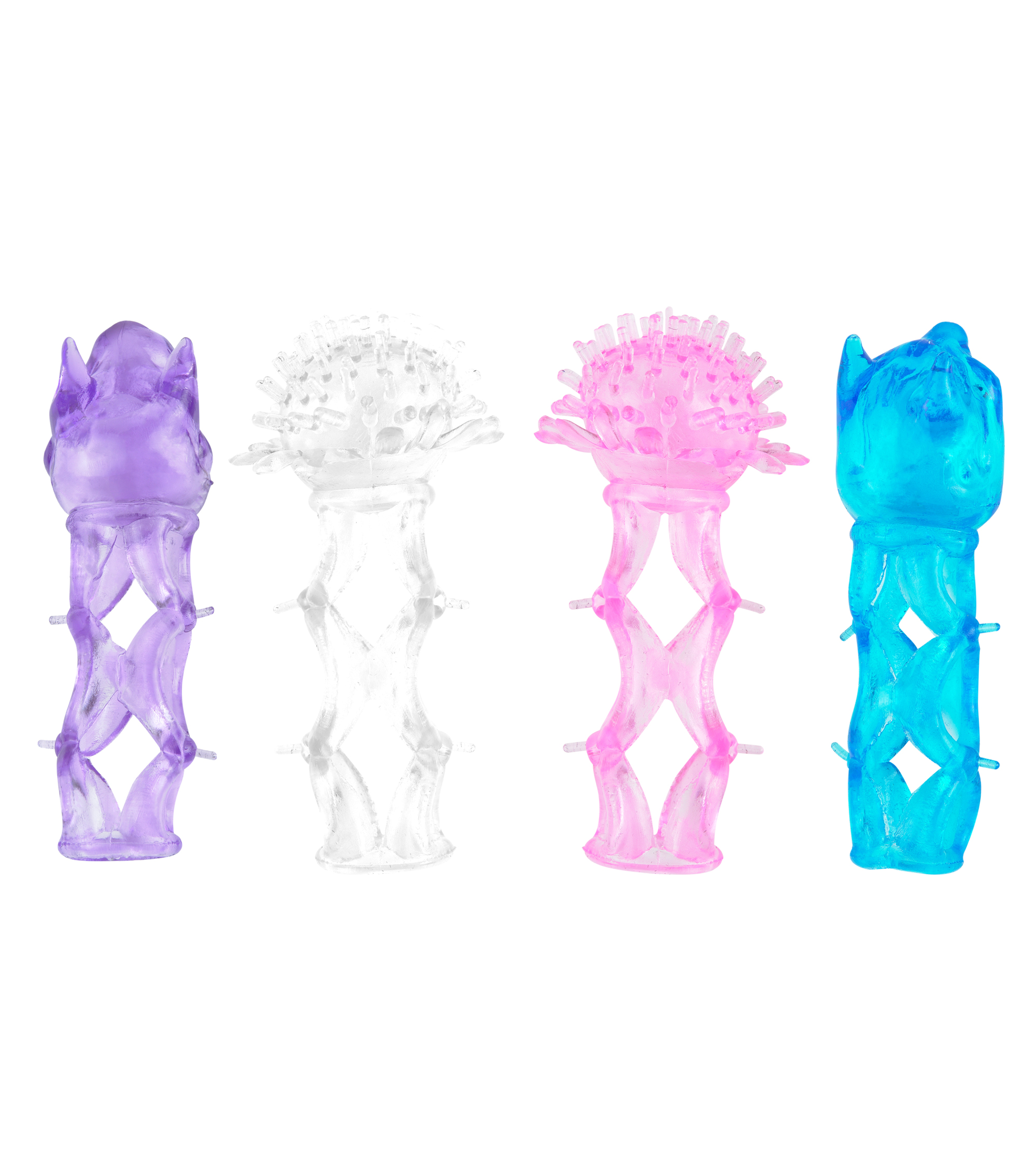 Happy Top Tickler Cage — 8-Assorted Pack