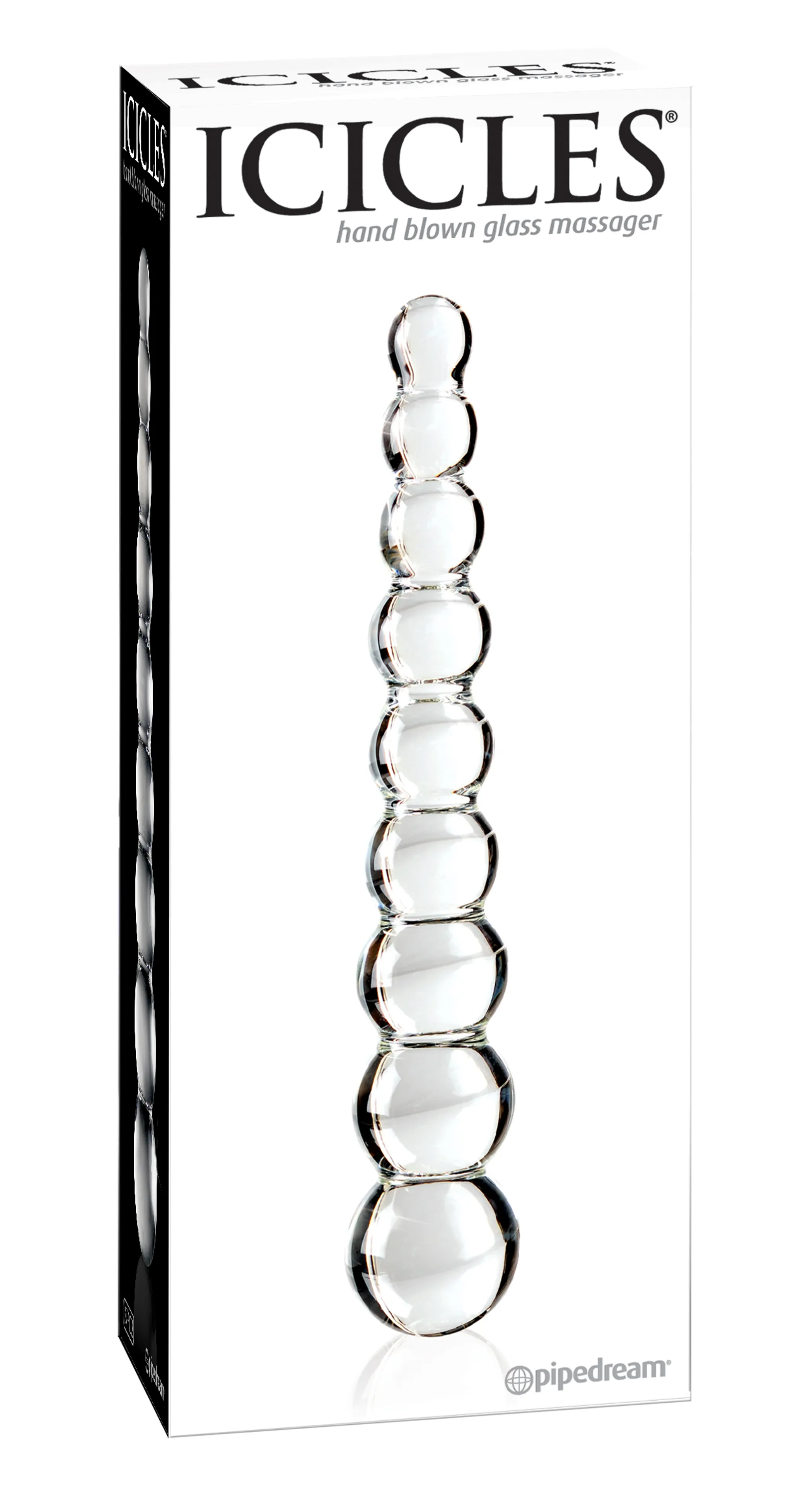 Icicles #2 Glass Anal Beads