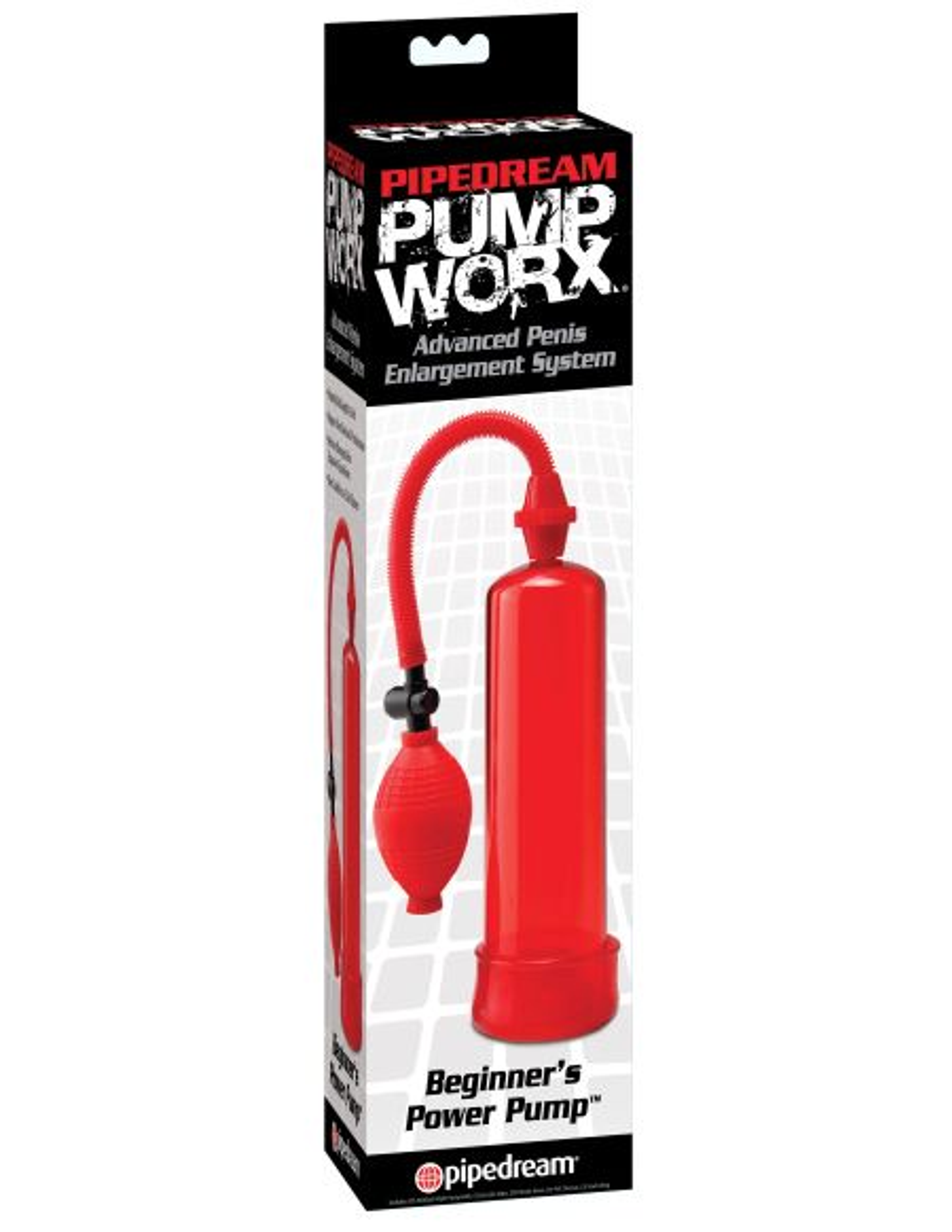 Pump Worx Beginners Power Pump, Red | Easy-Start Pump