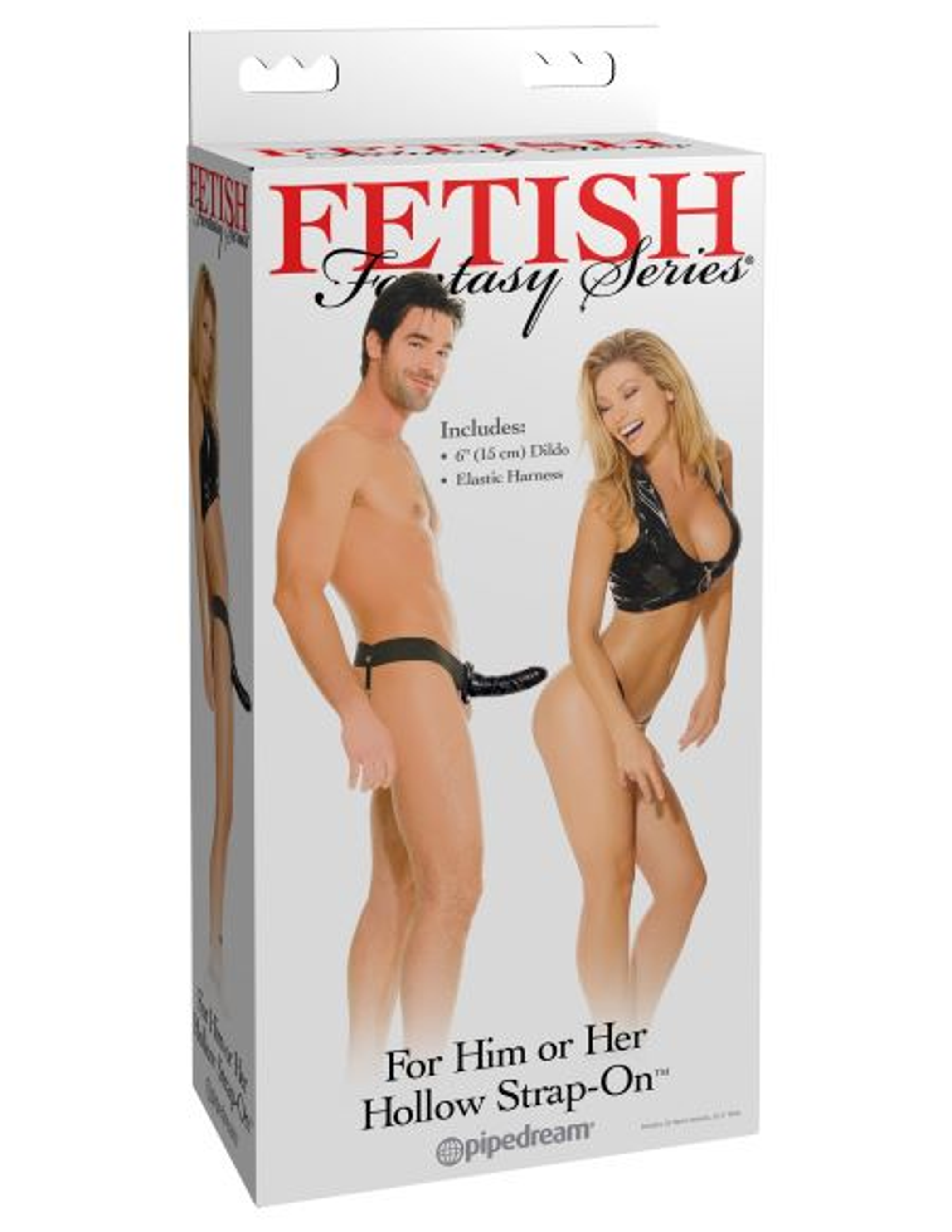 Fetish Fantasy Hollow Strap-On (Black)