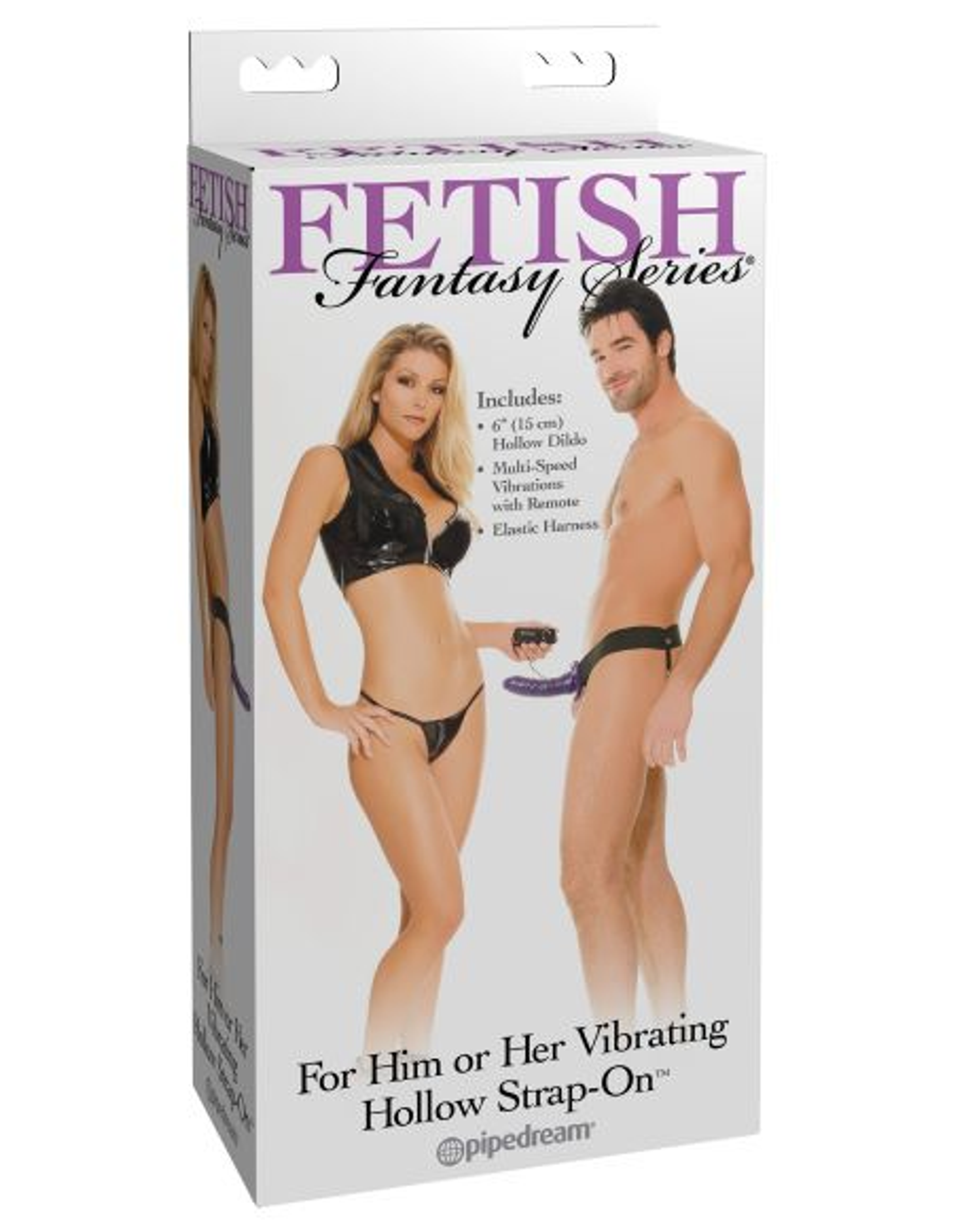 Fetish Fantasy Hollow Strap-On | Vibrating & Adjustable