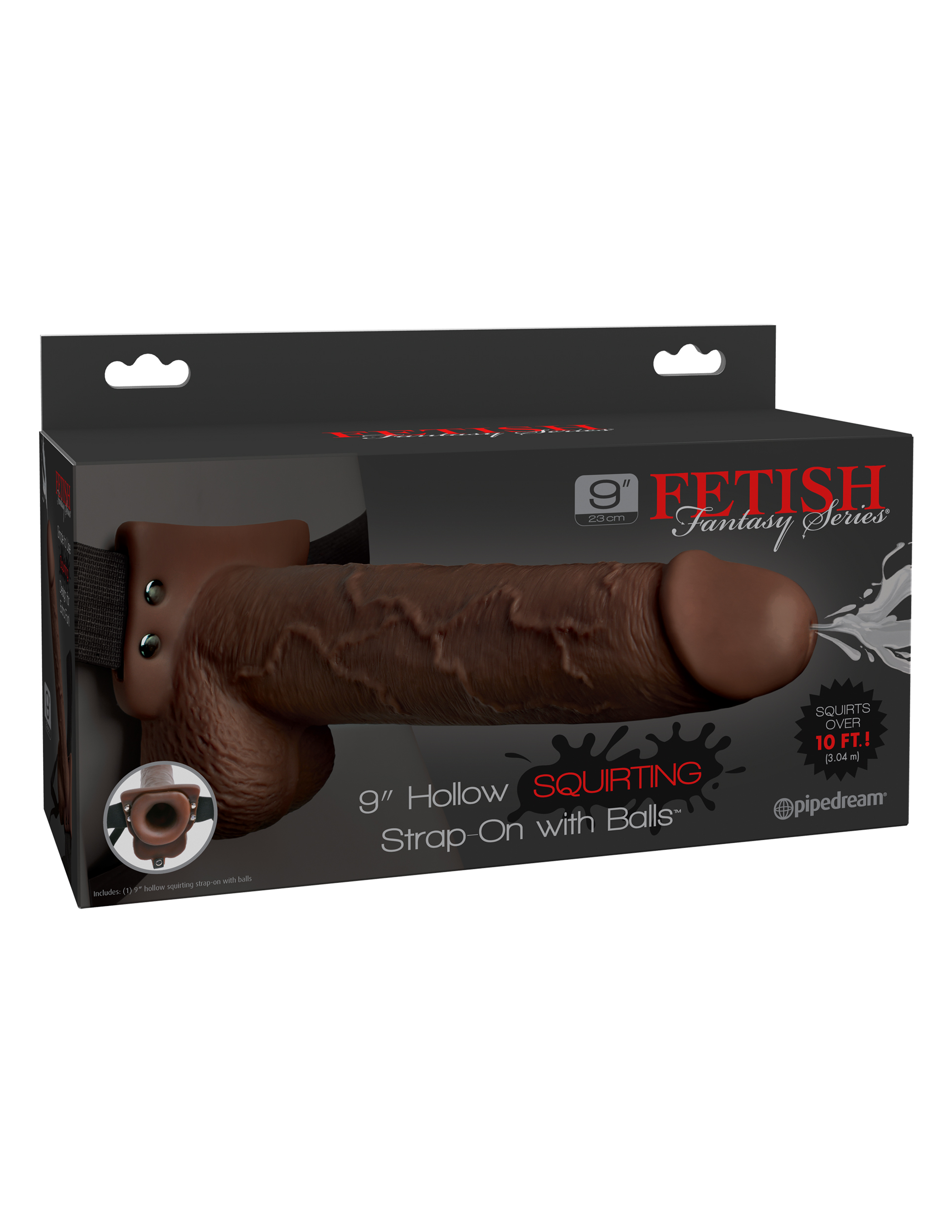 Pipedream Fetish Fantasy 9-Inch Hollow Strap-On