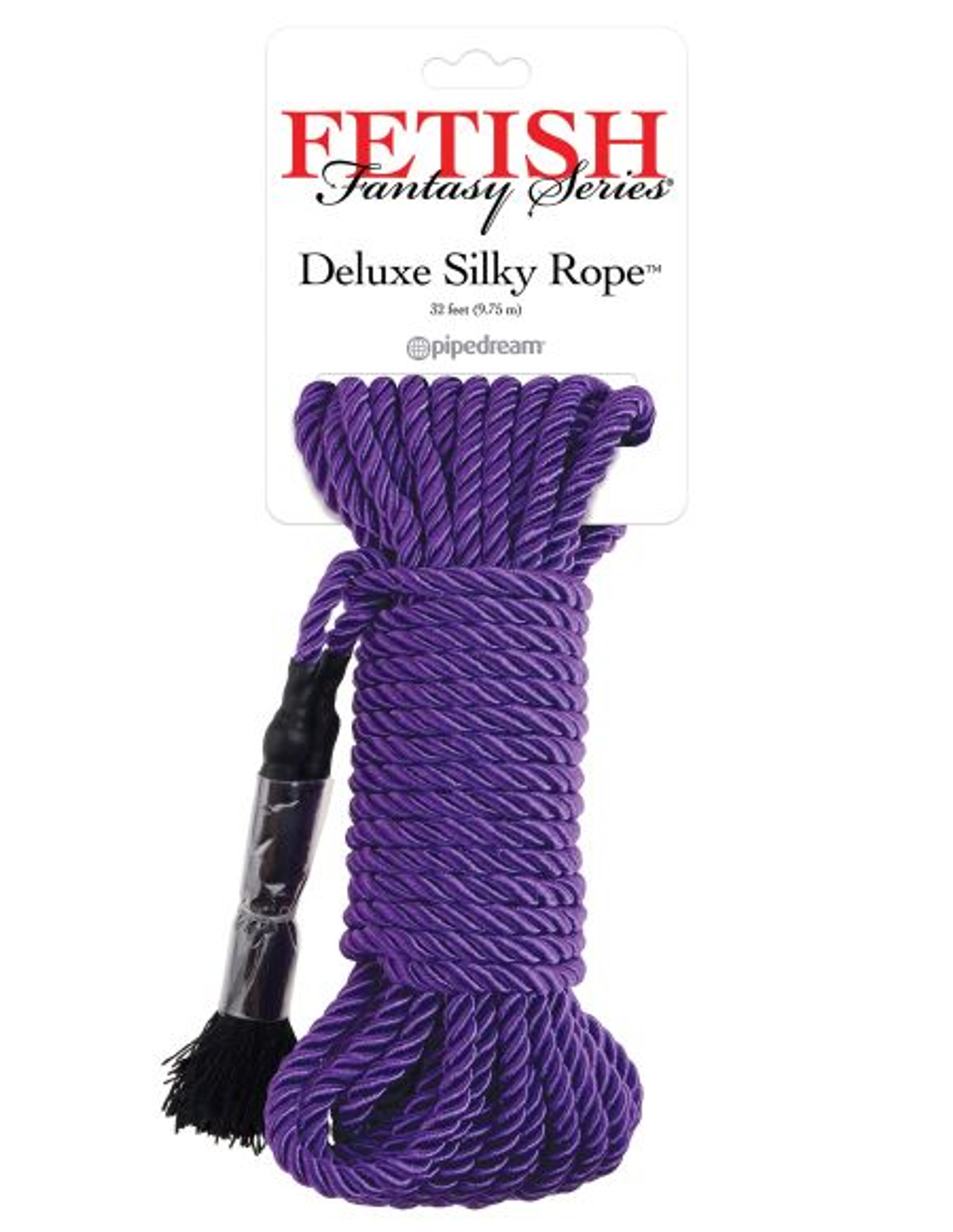 Fetish Fantasy Deluxe Silk Rope in Purple
