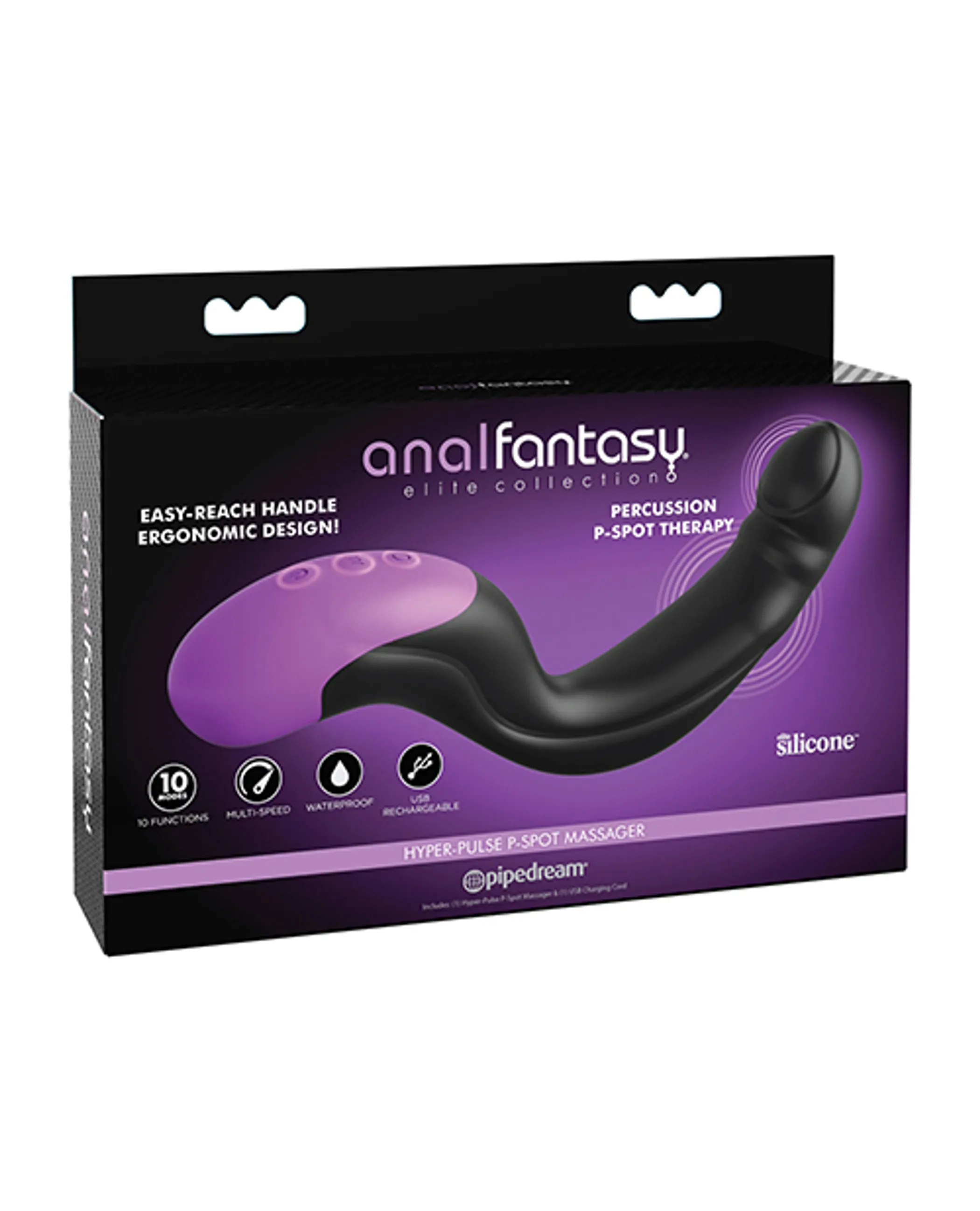 Anal Fantasy Elite Hyper-Pulse P-Spot Massager