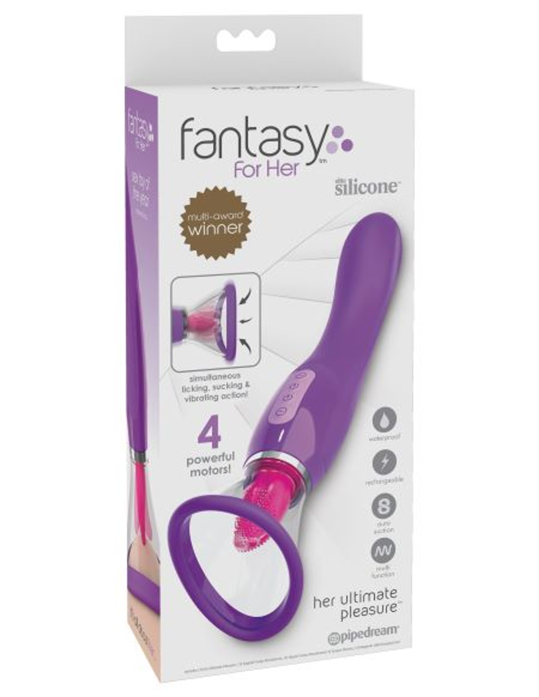 Fantasy For Her Ultimate Pleasure Tongue Vibrator