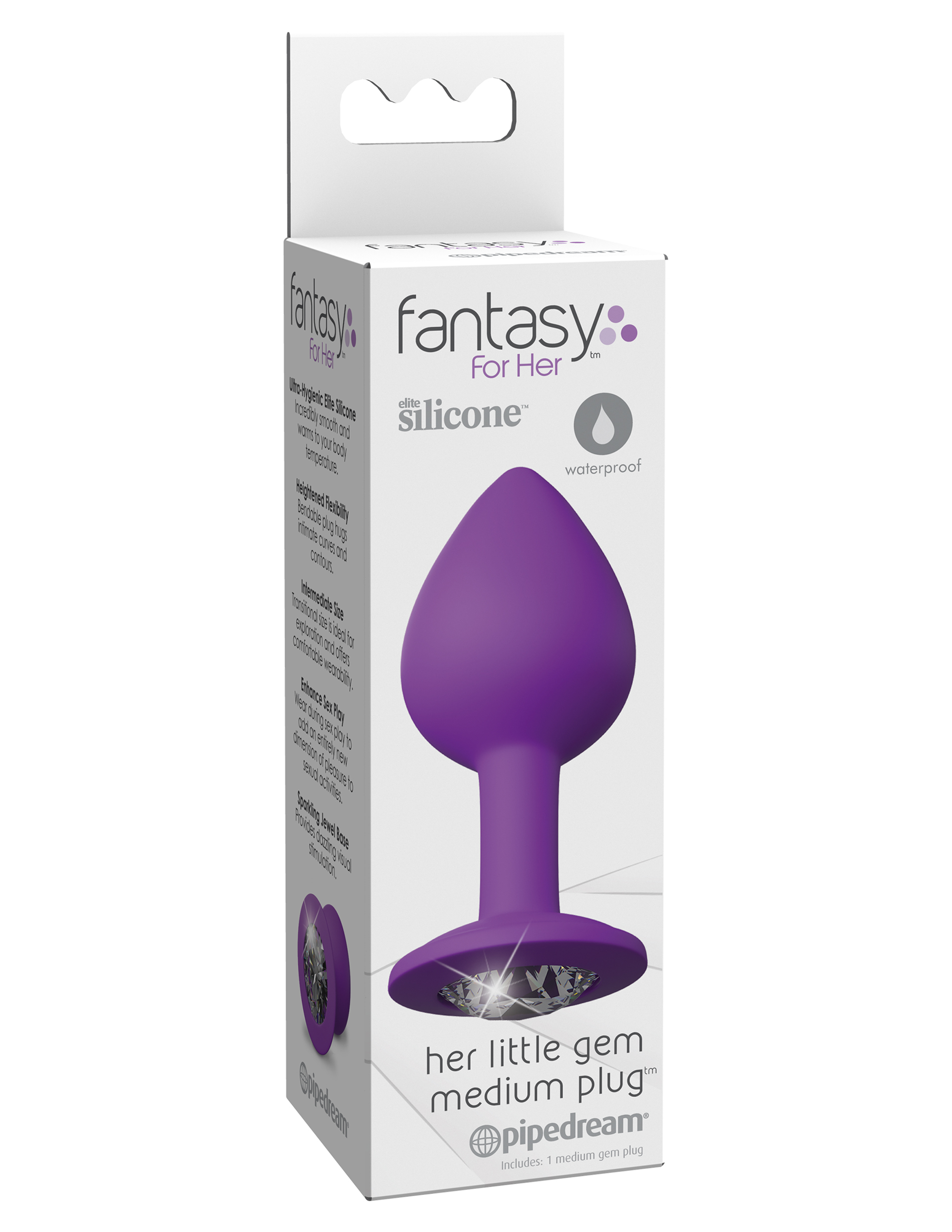 Fantasy for Her Little Gems Medium Butt Plug