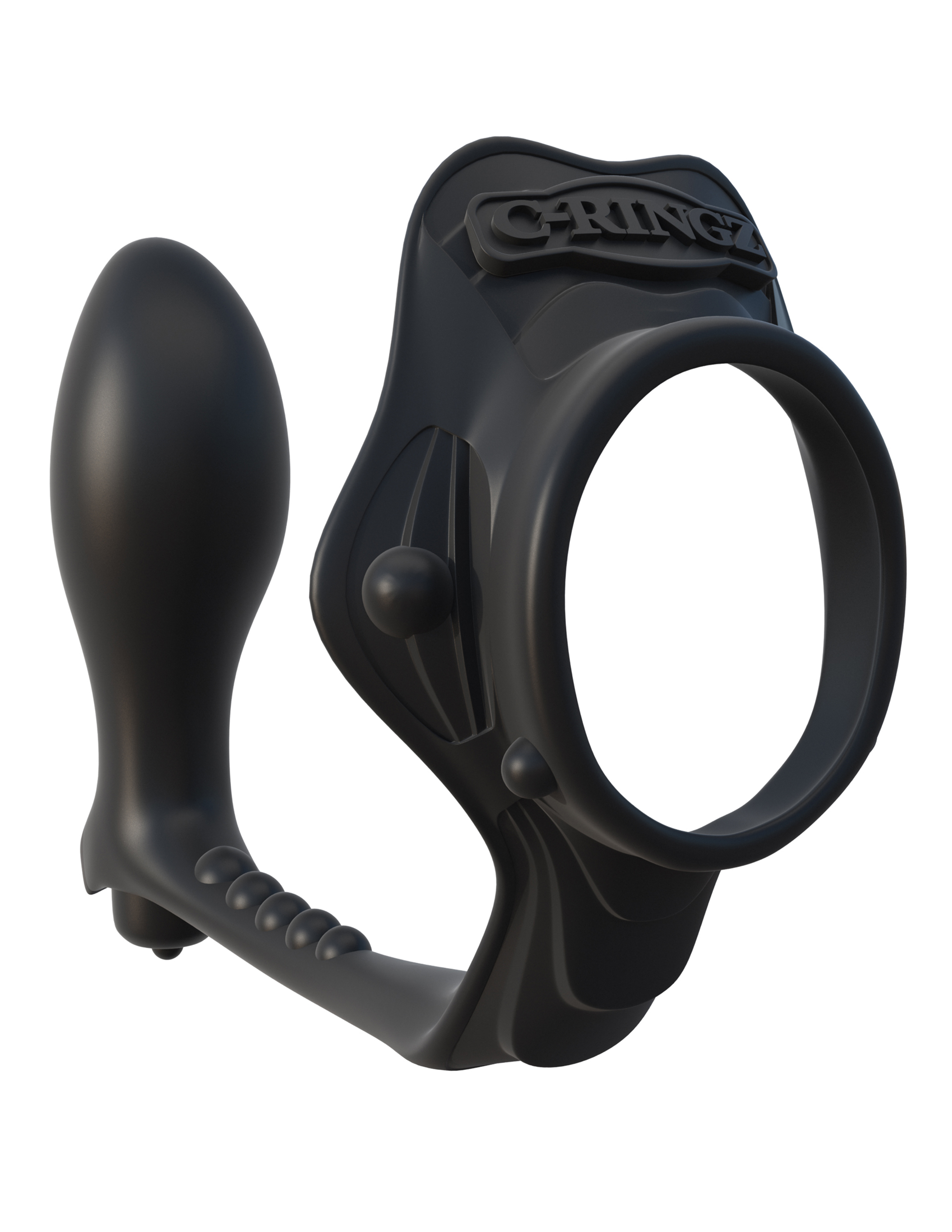 Fantasy C-Ringz Rock Hard Ass Gasm Vibrating Cock Ring
