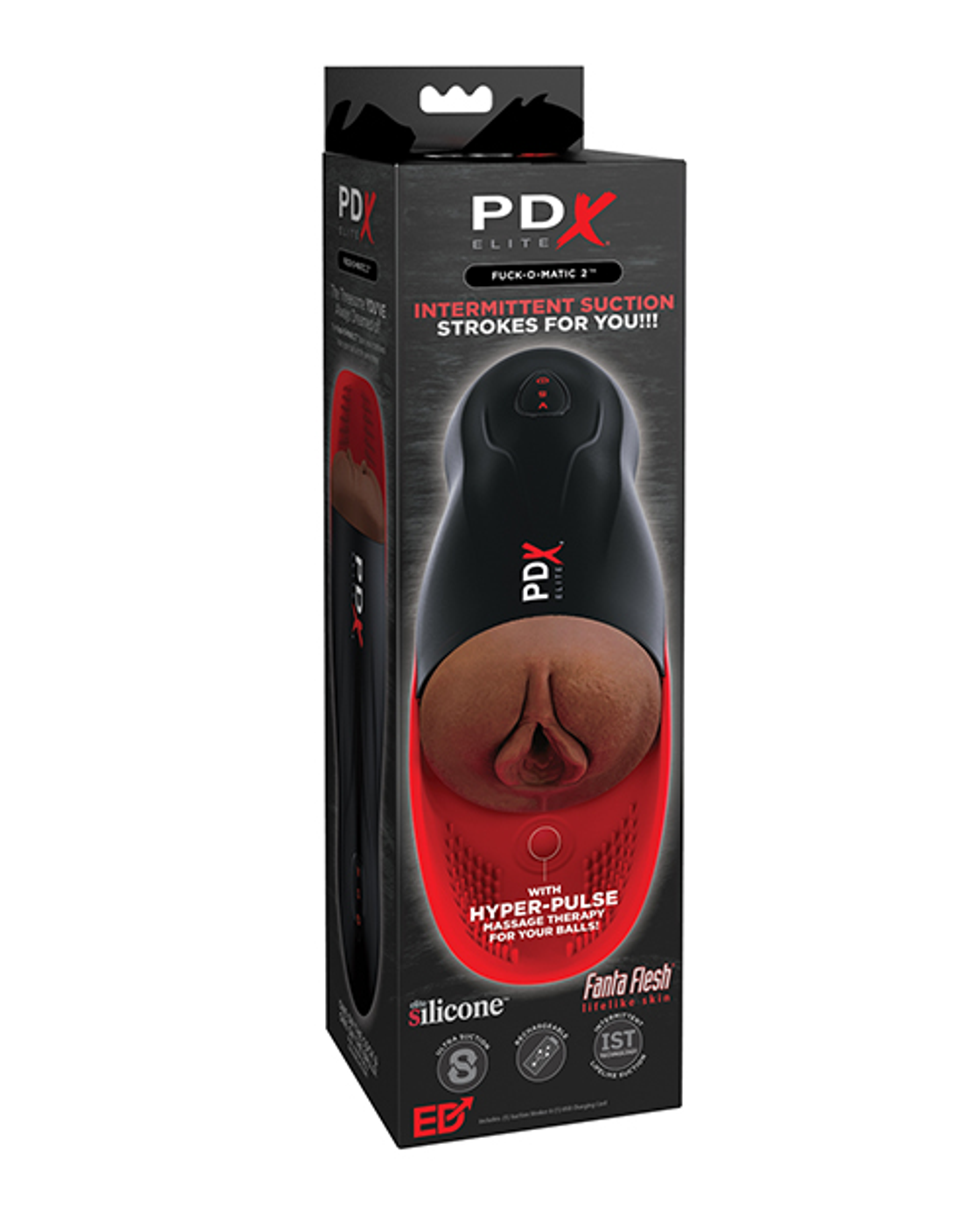 PDX Fuck-O-Matic with Hyper Pulse in Brown