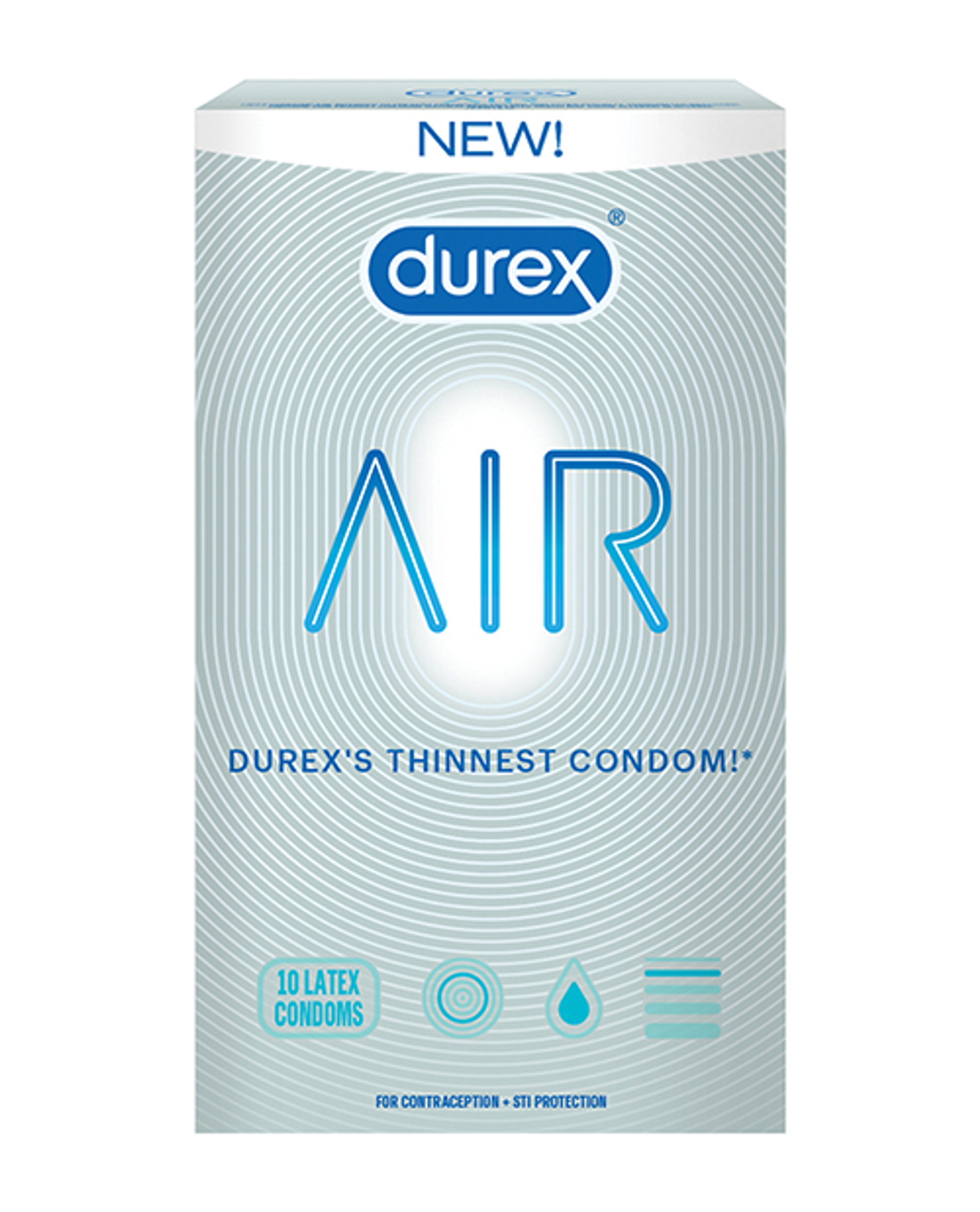 Durex Air Condoms 10 Count