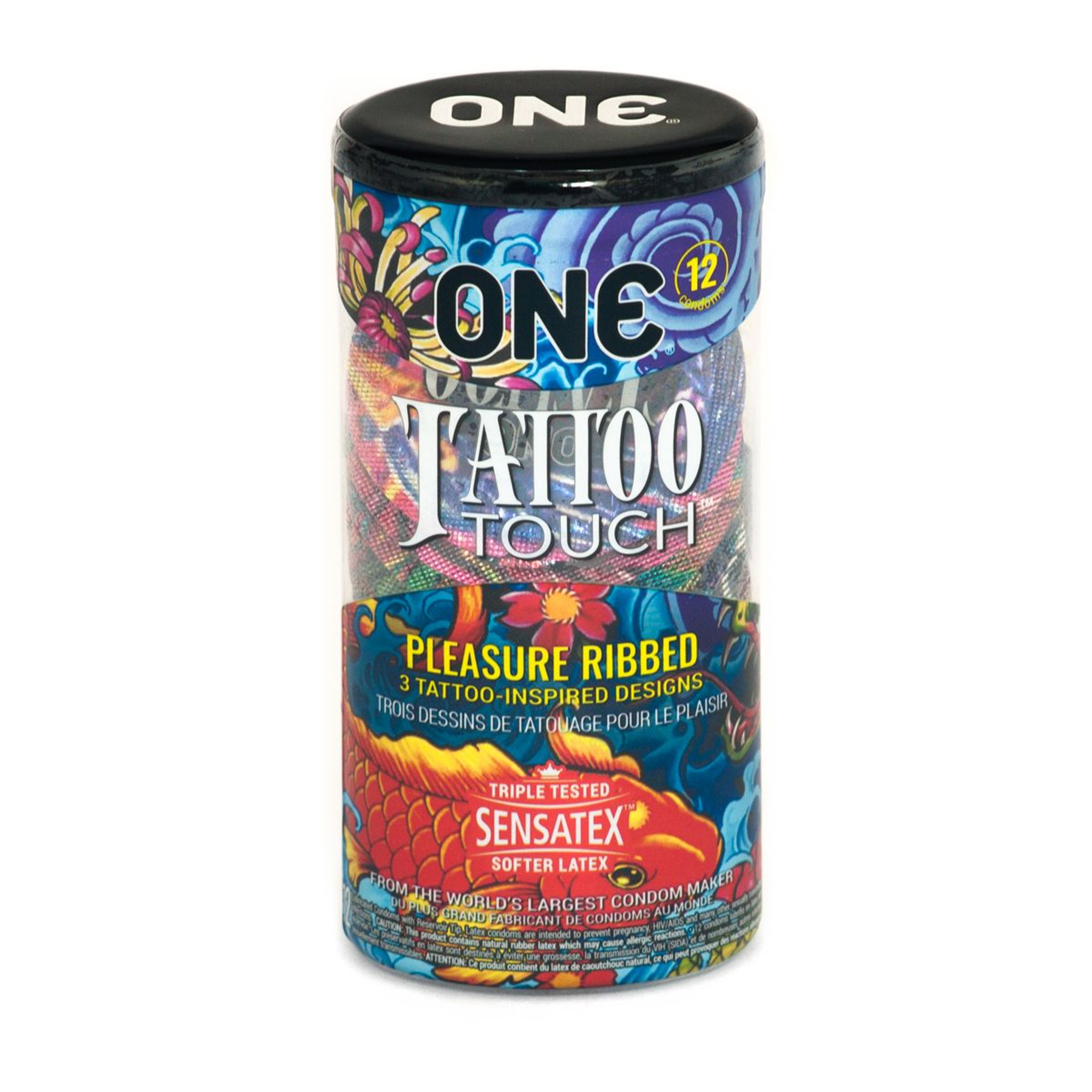 One Tattoo Touch Condoms 12 Pack