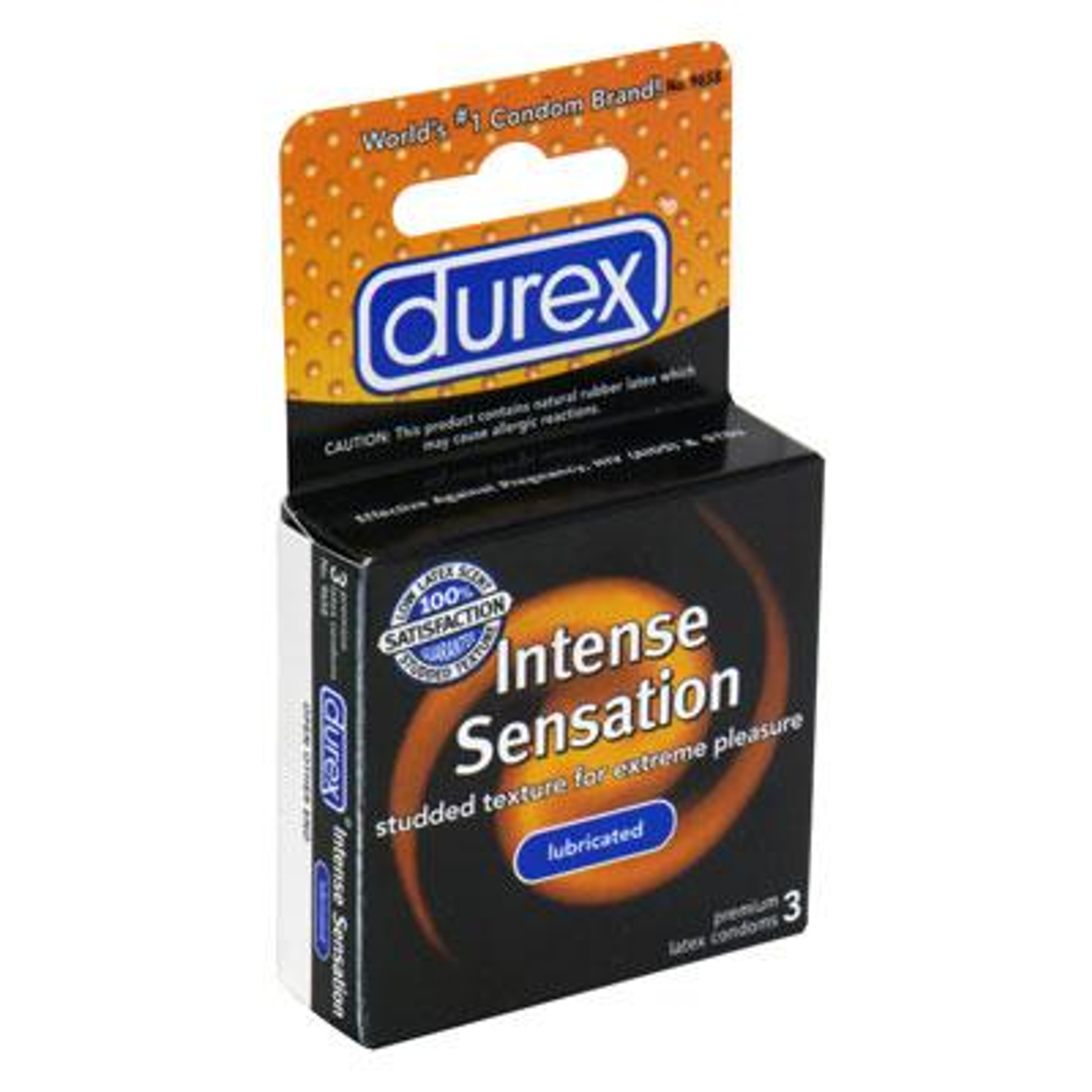 Durex Intense Sensation Condoms 3-Pack