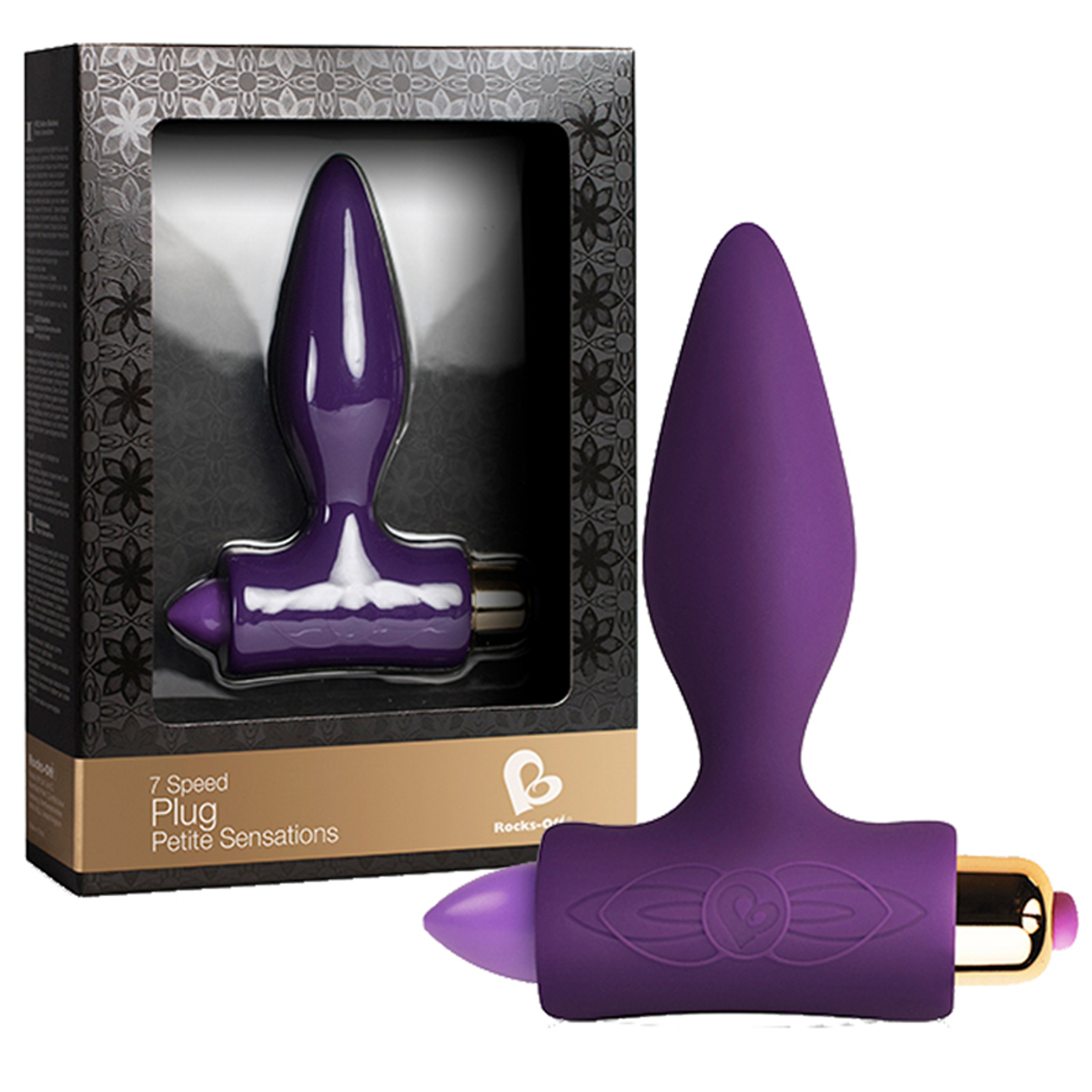 Rocks Off Petite Sensations Purple Butt Plug