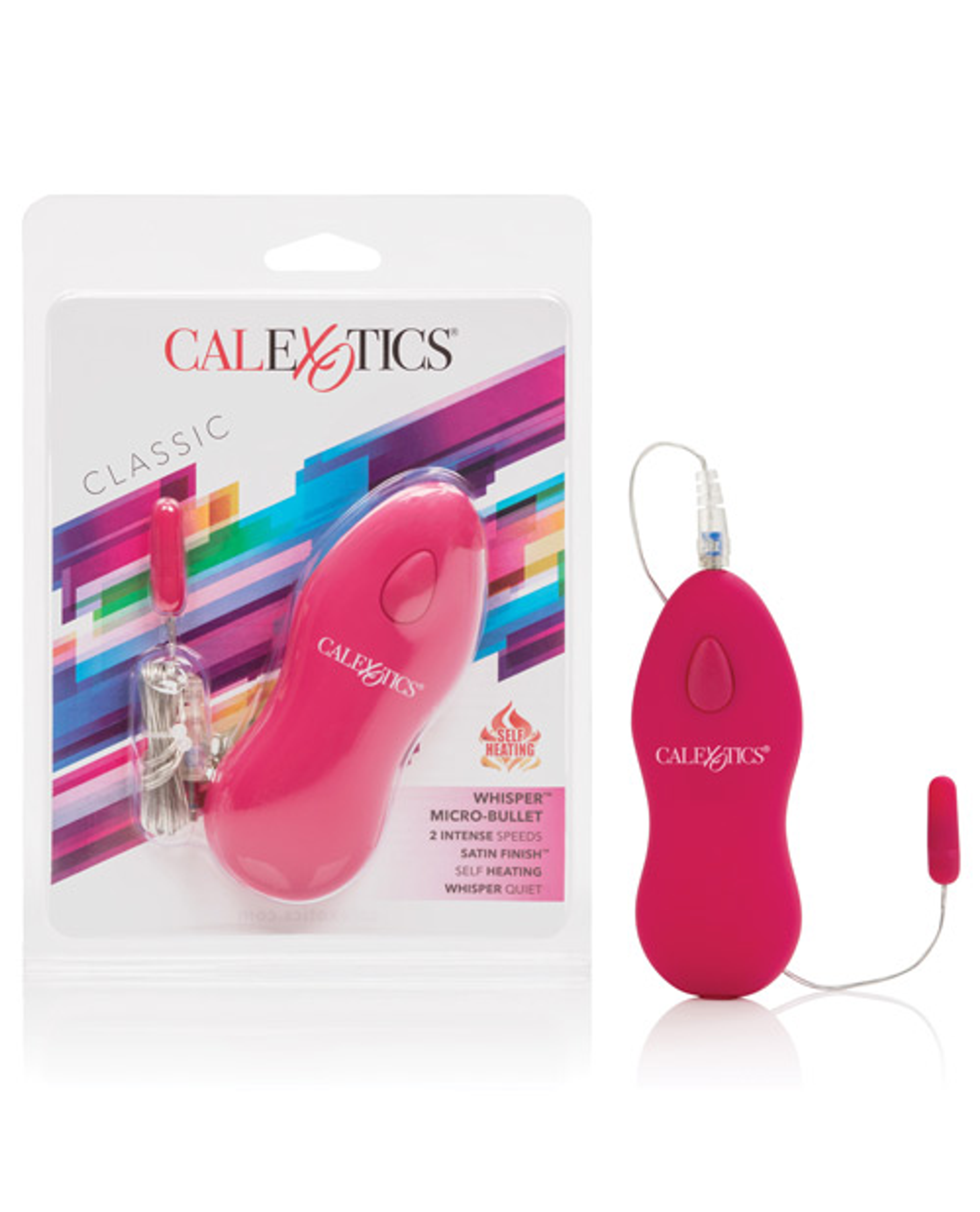 CalExotics Whisper Micro Bullet Pink – Mini Vibe