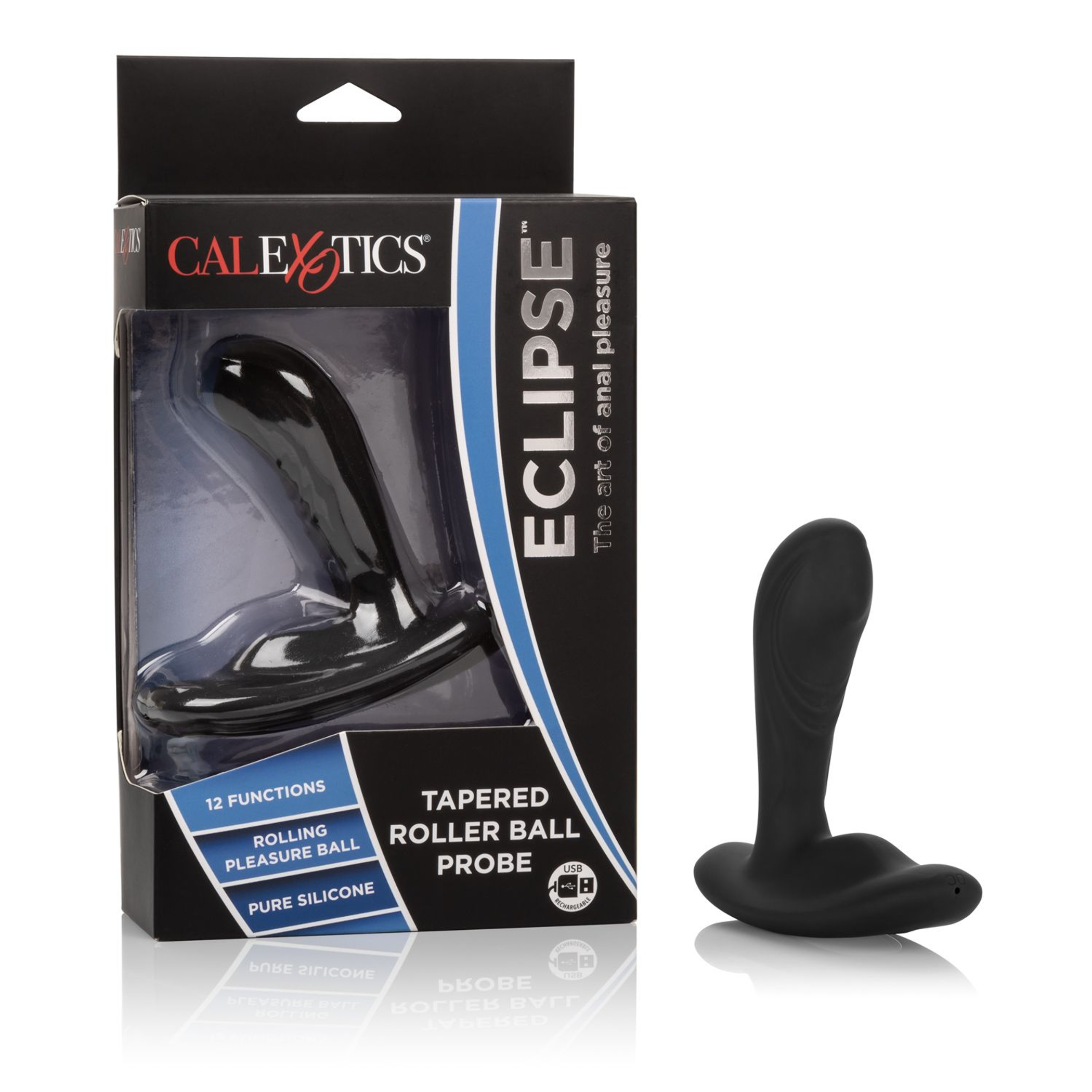 Eclipse Tapered Roller Ball P-Spot Massager