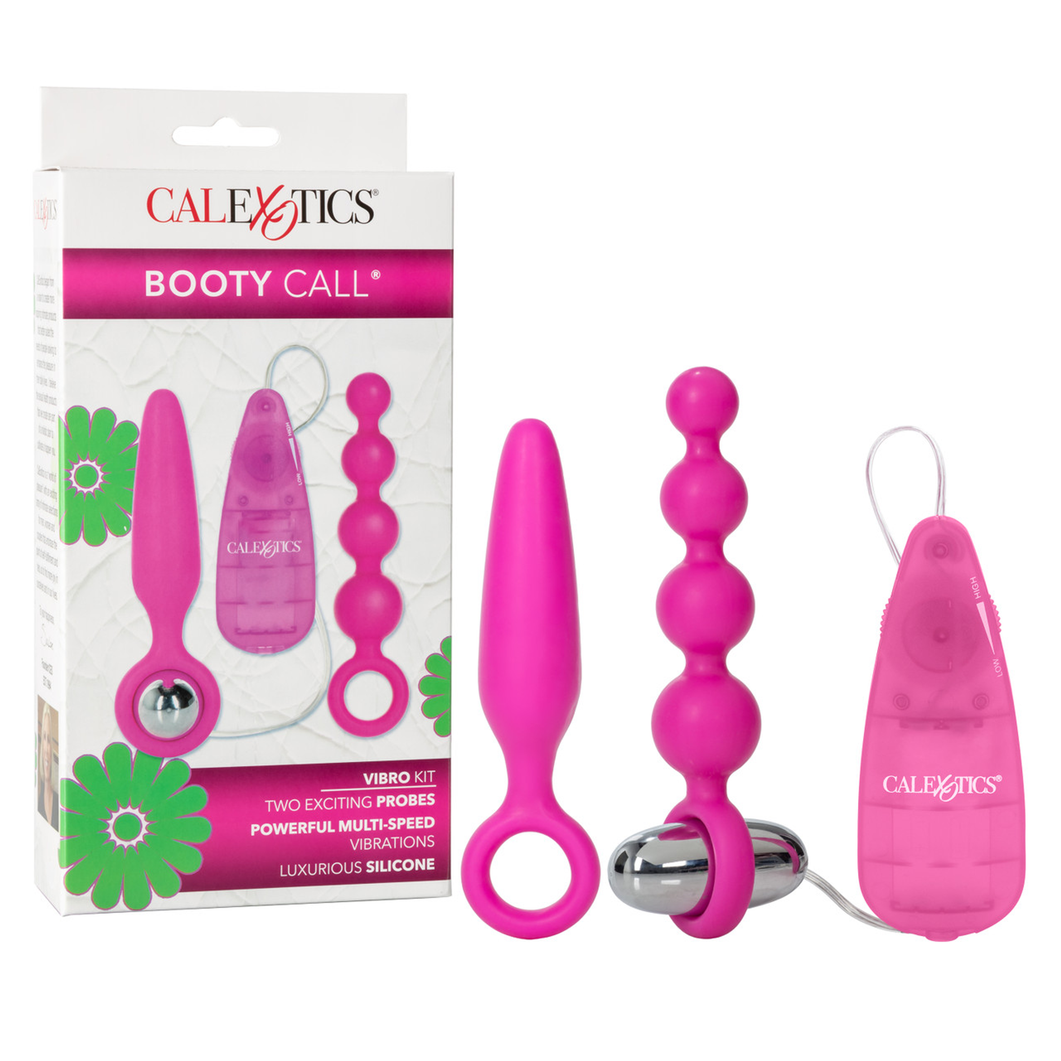 Booty Vibro Kit Pink