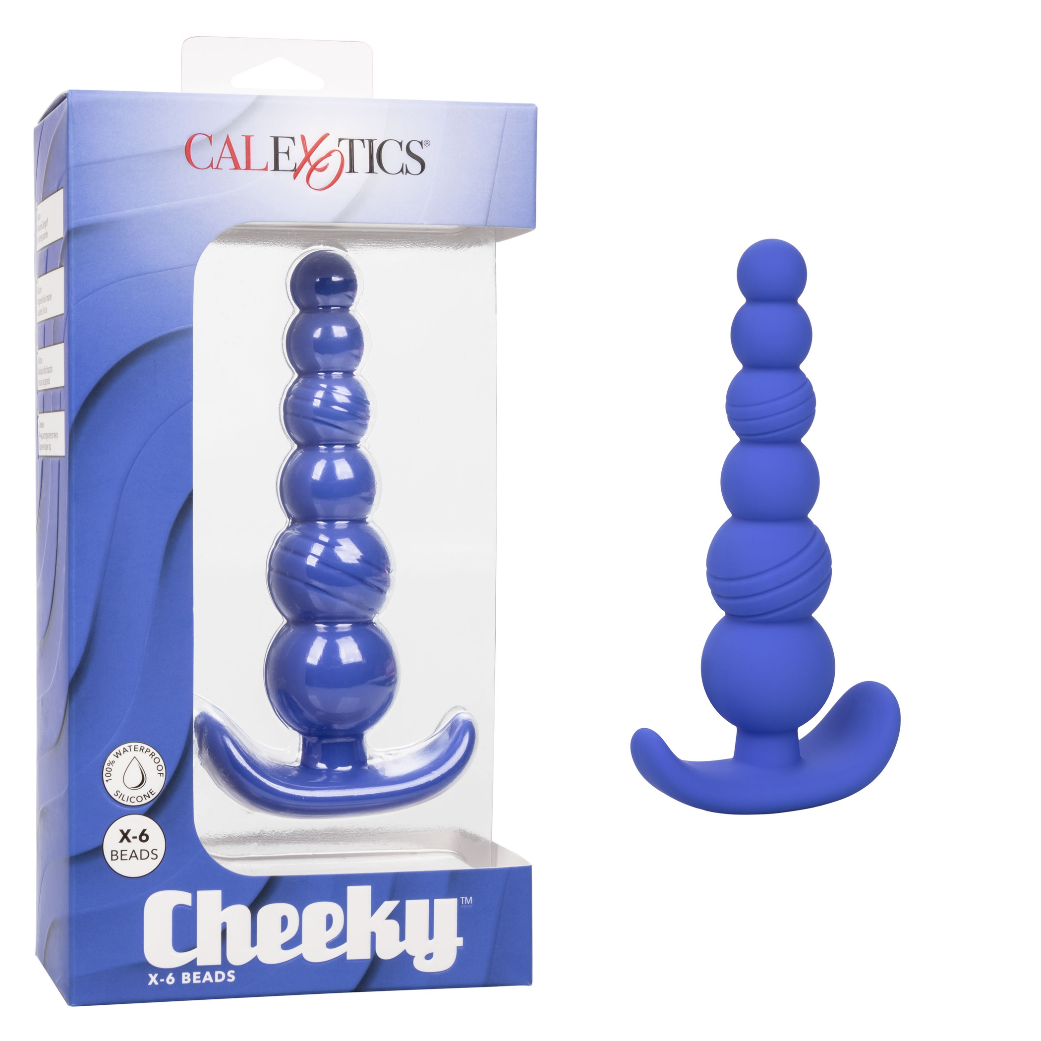 Cheeky X-6 Anal Beads