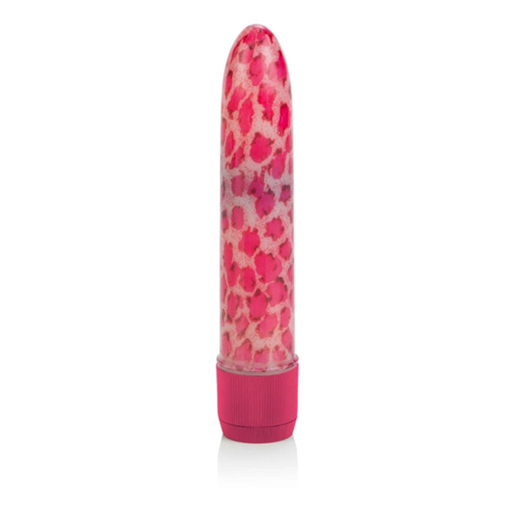 Pink Leopard Massager 4.25 In – Compact Classic Vibrator