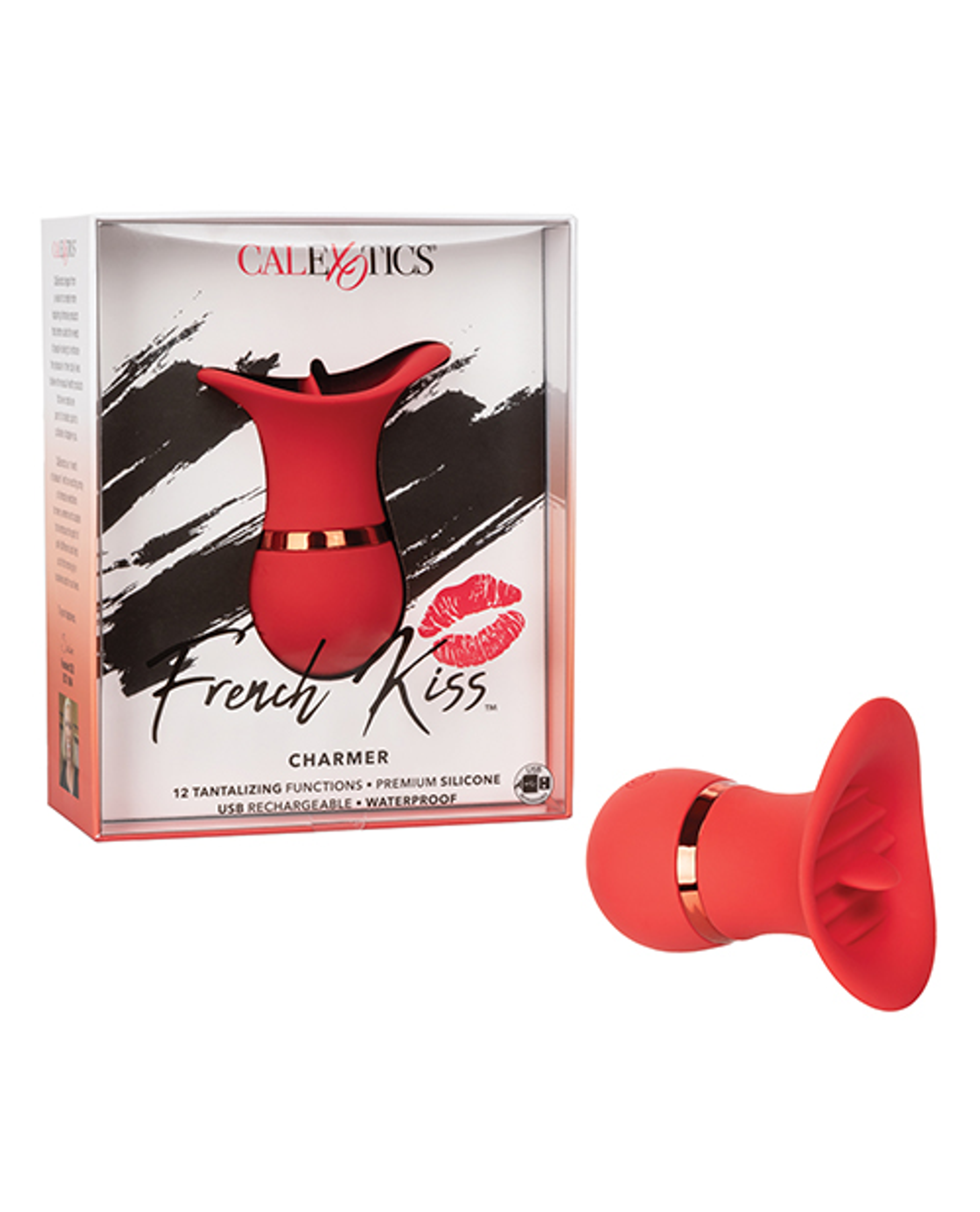 French Kiss Charmer | Rechargeable Couple's Vibe