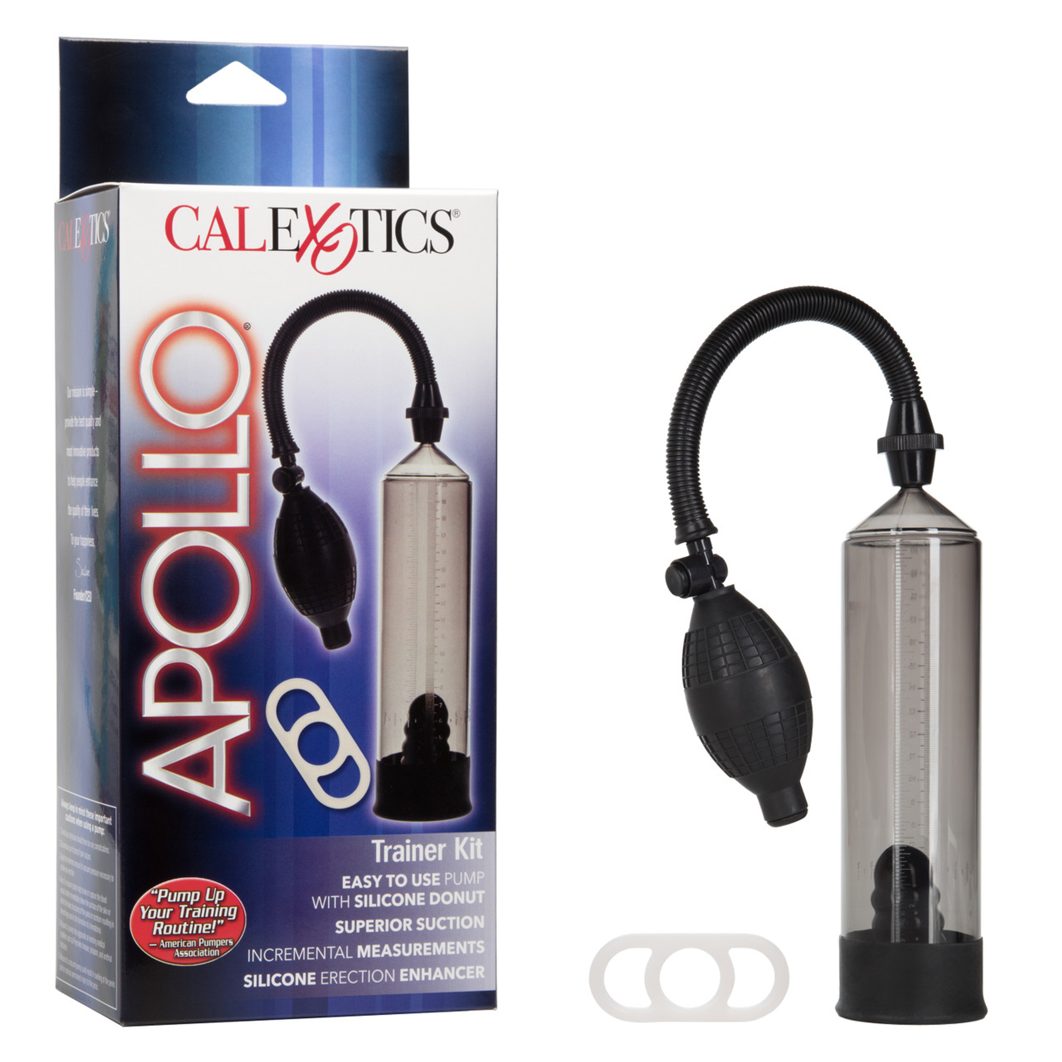 Apollo Penis Pump Trainer Kit with Ring & Sleeve