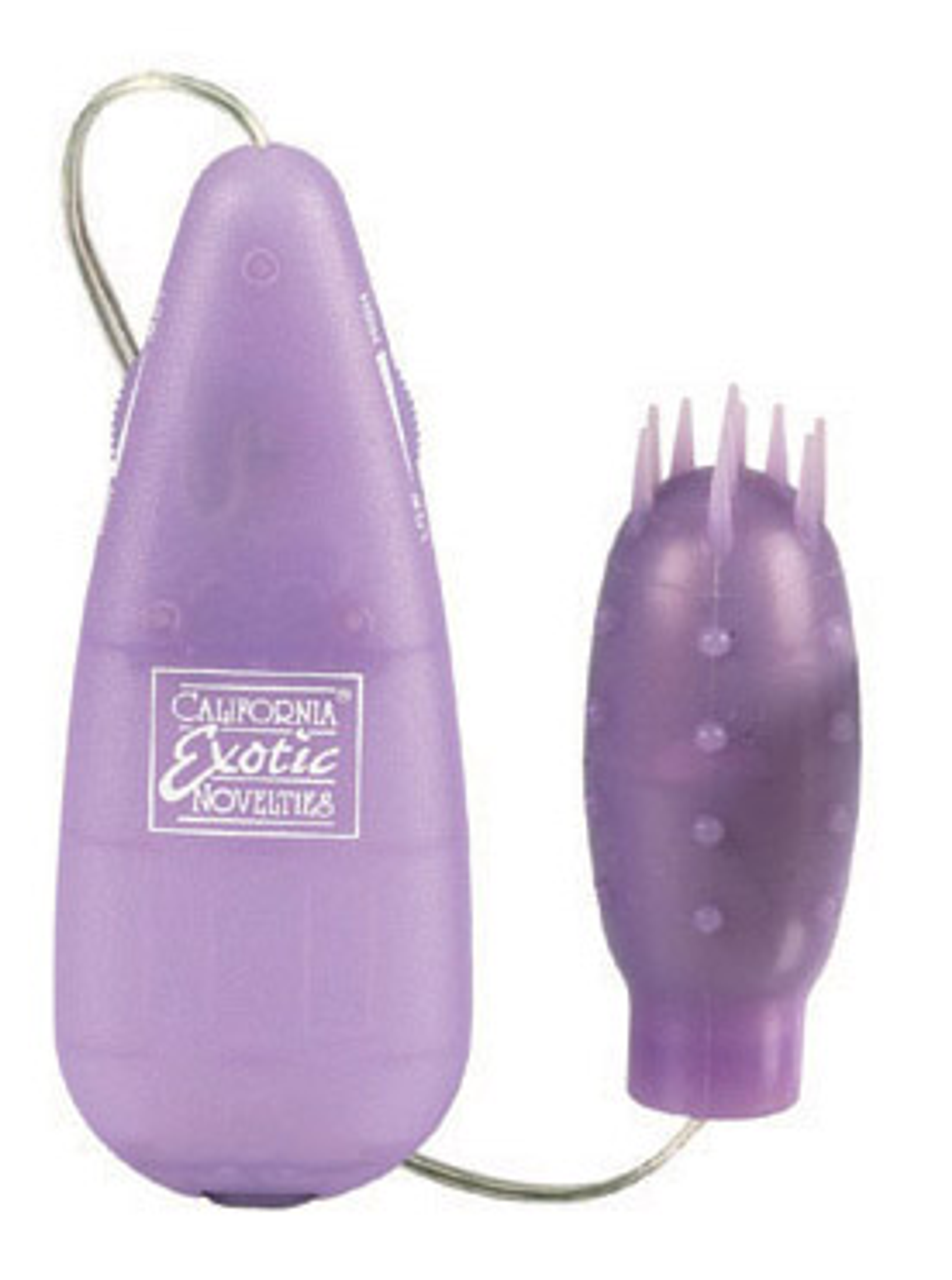 Silicone Slims Nubby Bullet Purple | Textured Mini Vibe