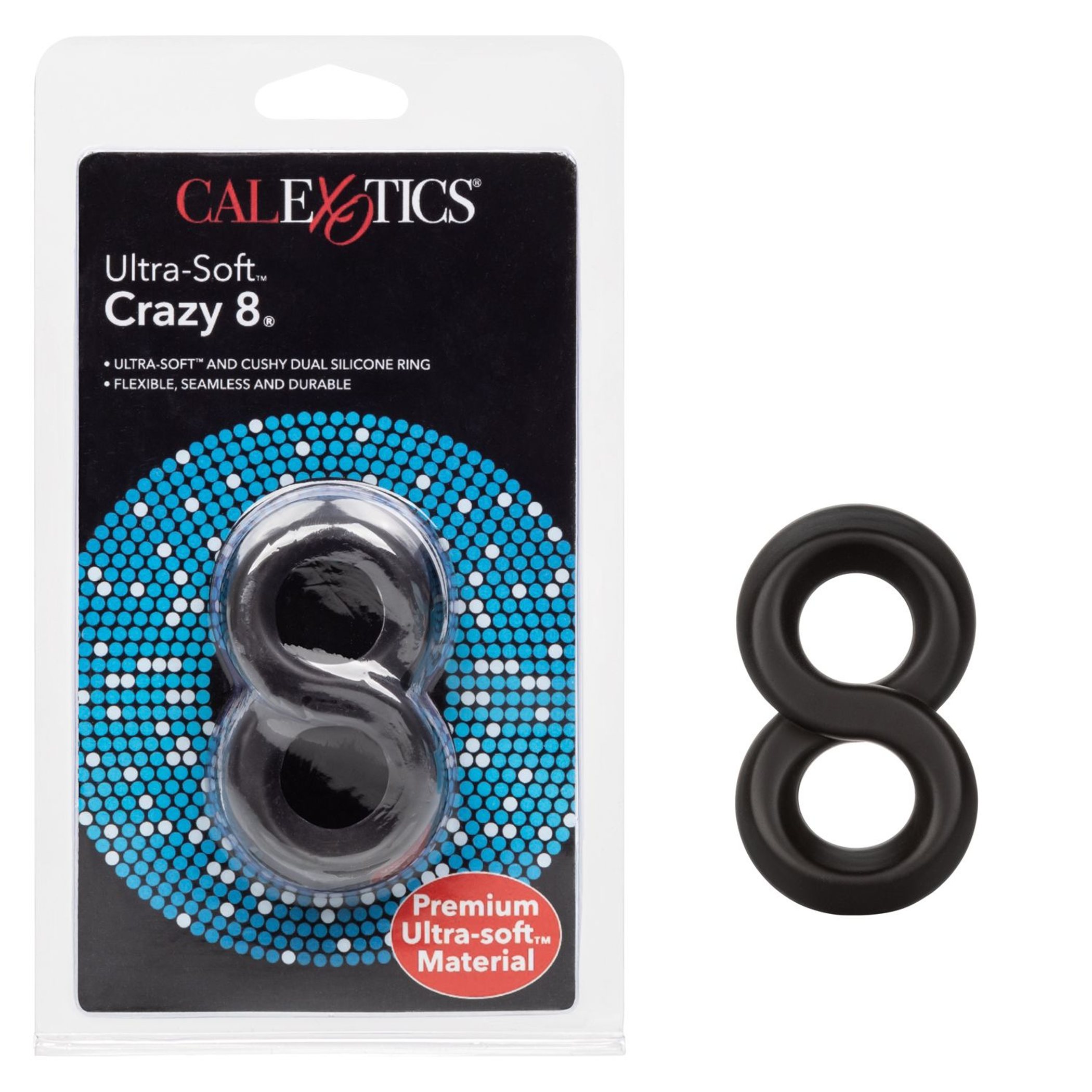 Ultra-Soft Crazy 8 Ring – Stretchy Love Ring