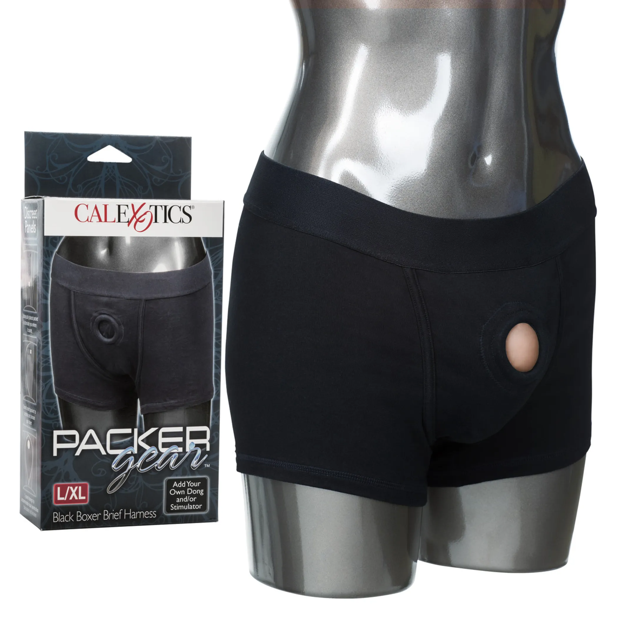 Packer Gear Black Boxer Harness L/XL